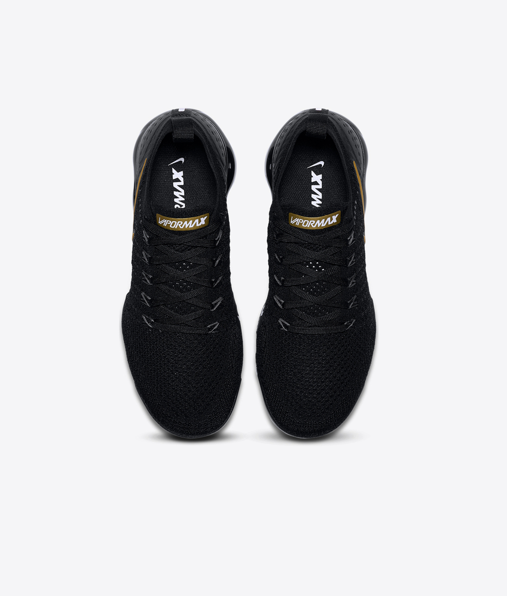 nike air vapormax 2 black metallic gold