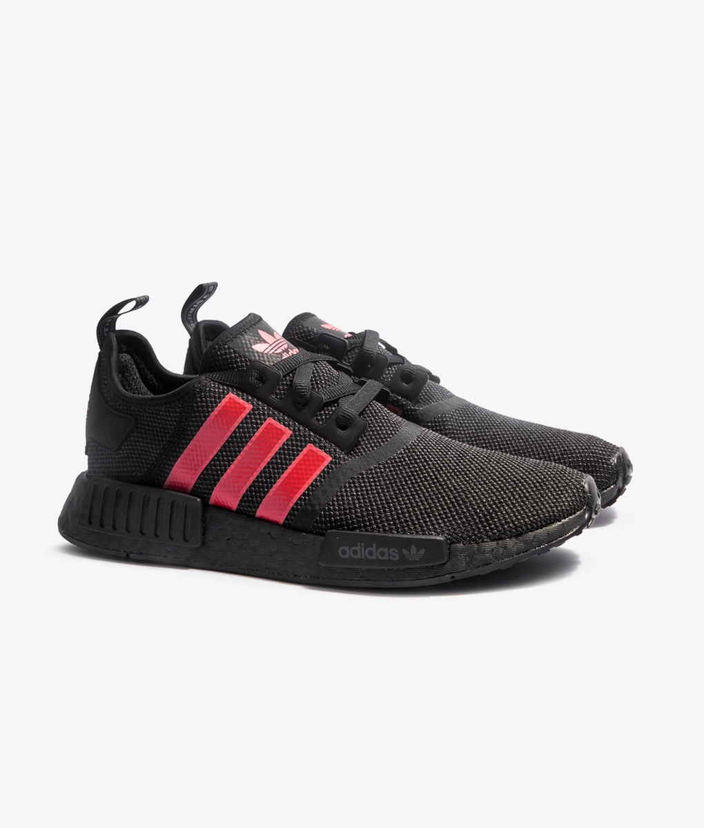 nmd r1 core black shock red