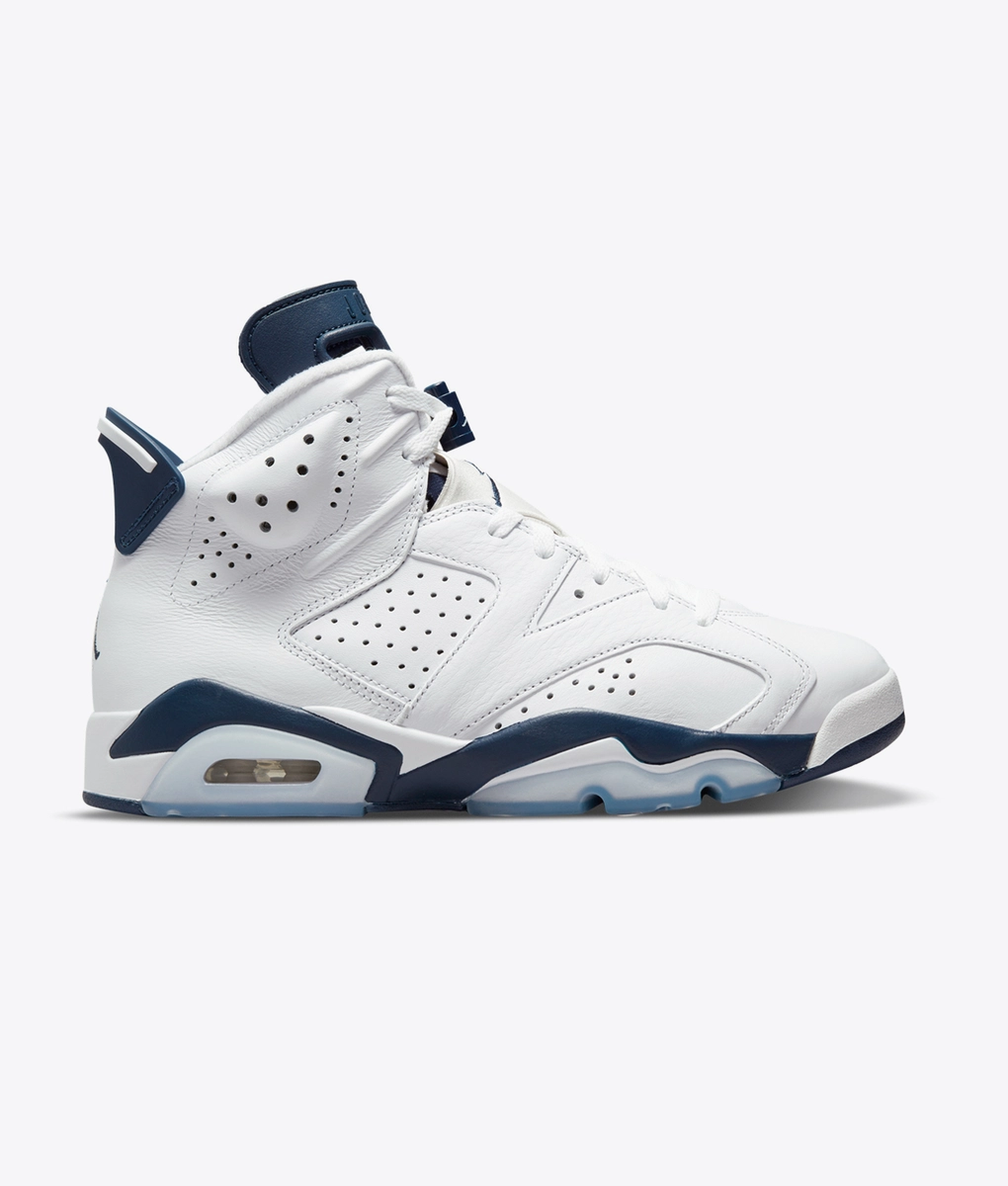 white blue retro 6