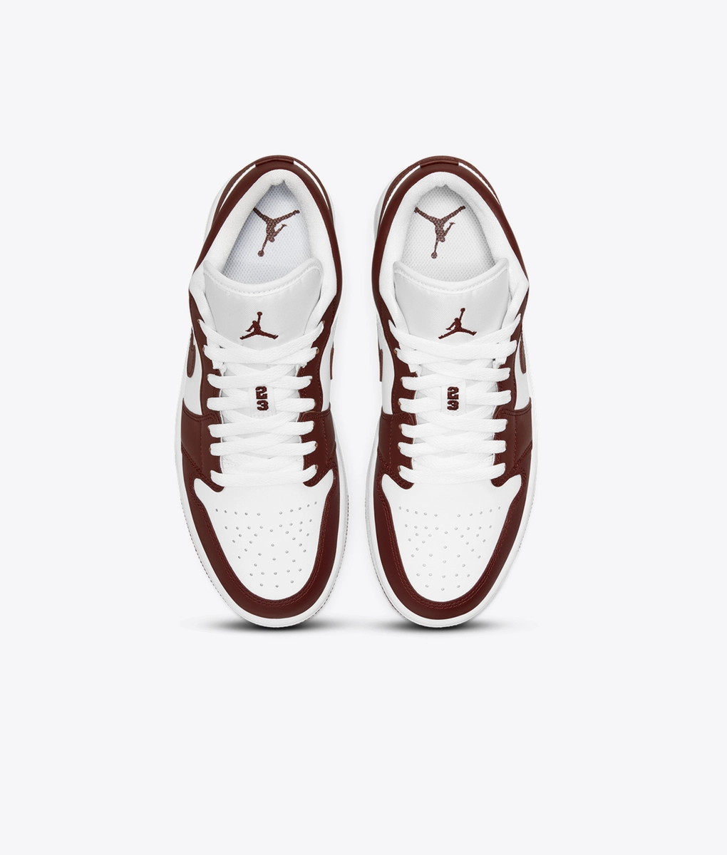 jordan 1 low maroon white