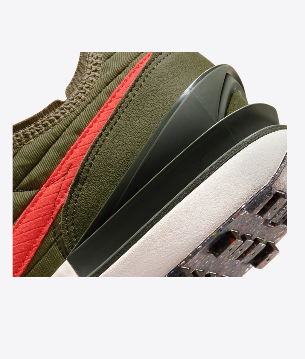 nike waffle one olive