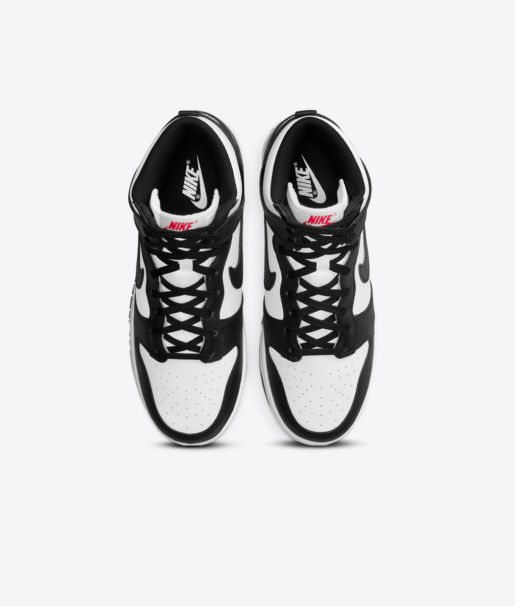 Nike - NIKE DUNK HIGH WHITE/BLACK-UNIVERSITY RED l BUY