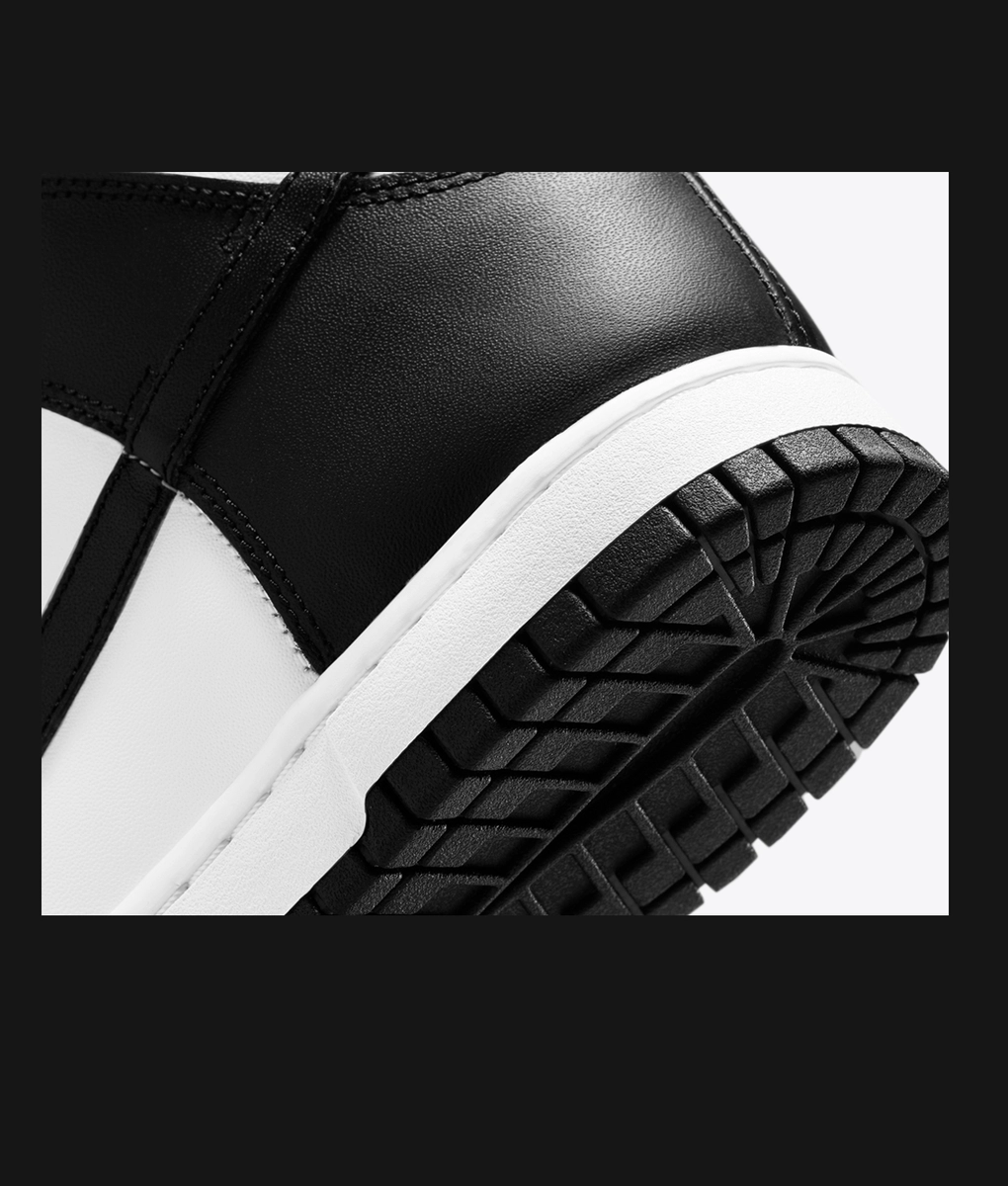 Nike - NIKE DUNK HIGH WHITE/BLACK-UNIVERSITY RED l BUY