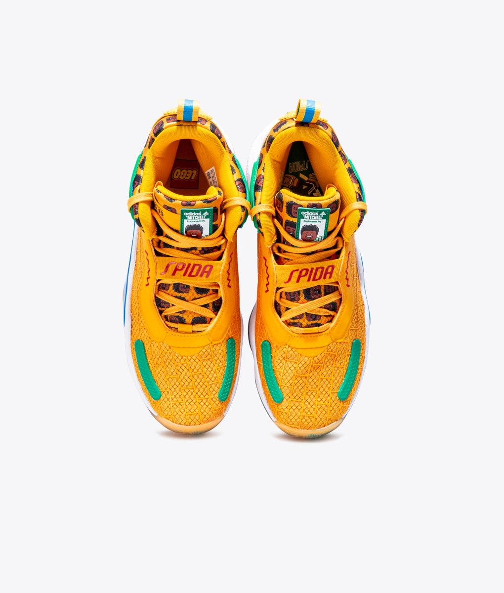 Adidas D.O.N. Issue #3 LEGO Yellow Spida Men's Basketball