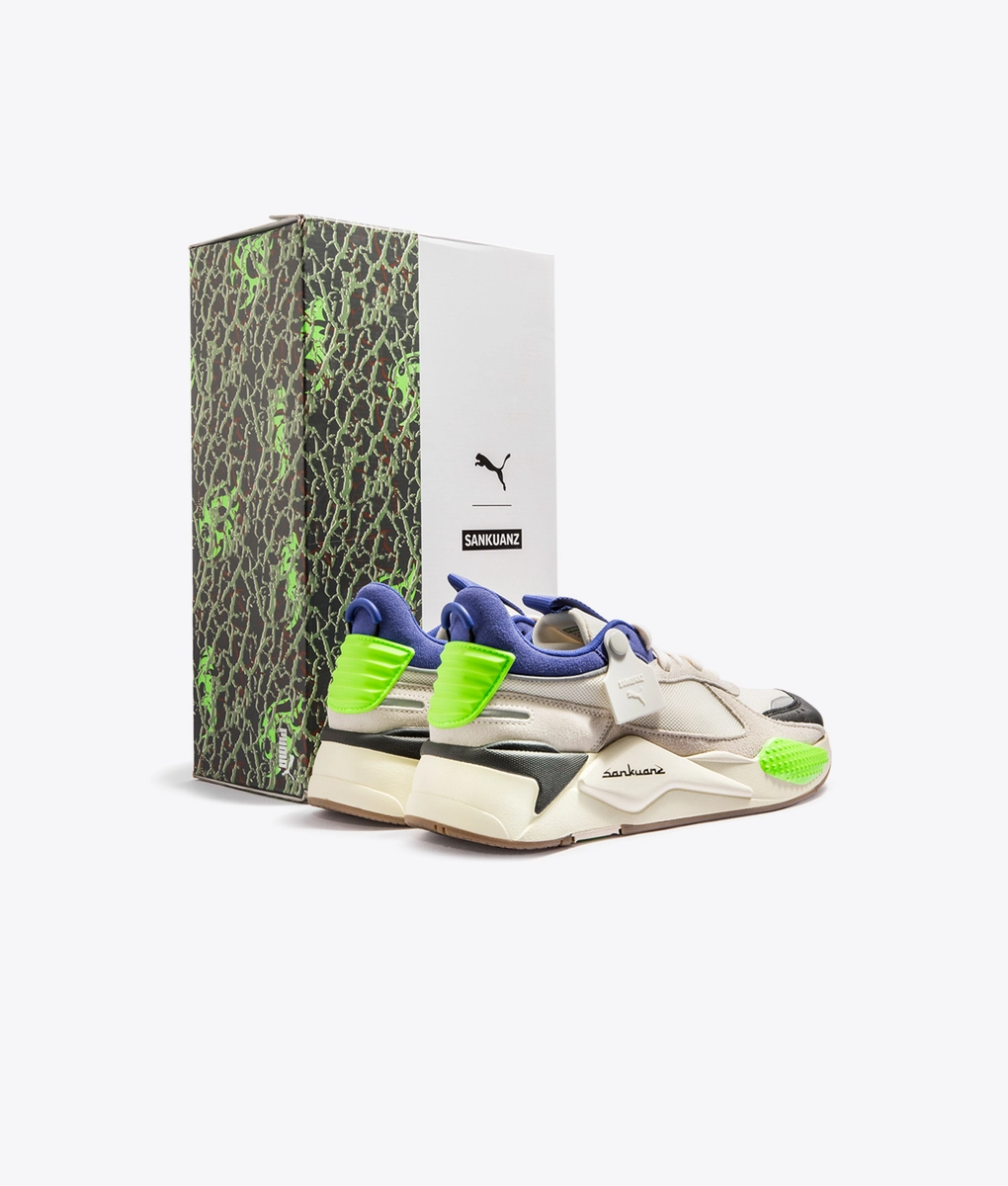 スニーカー PUMA RS-X SANKUANZ-CLOUD CREAM/BLUE Puma - 1 - VegNonVeg