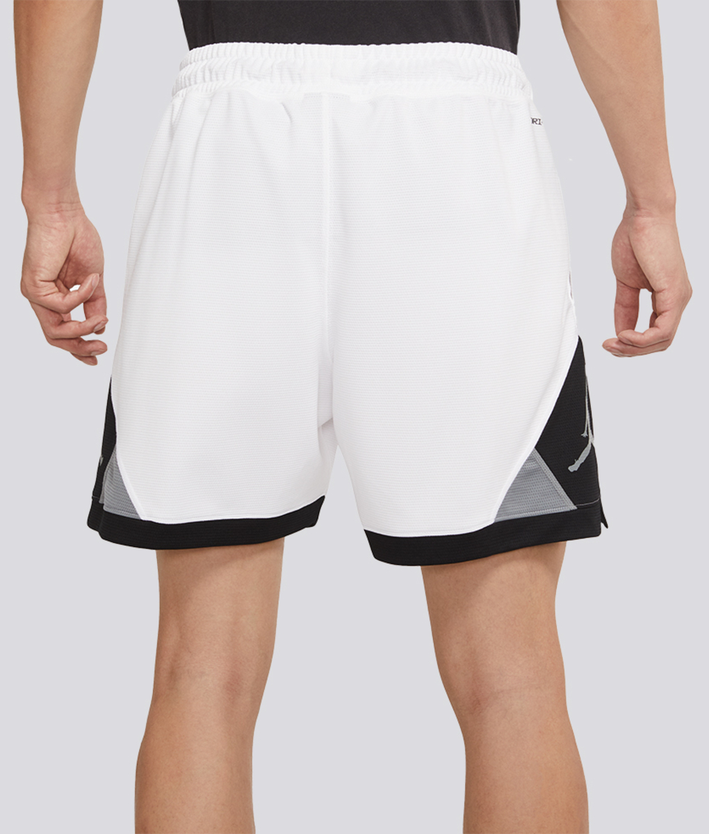 white air jordan shorts
