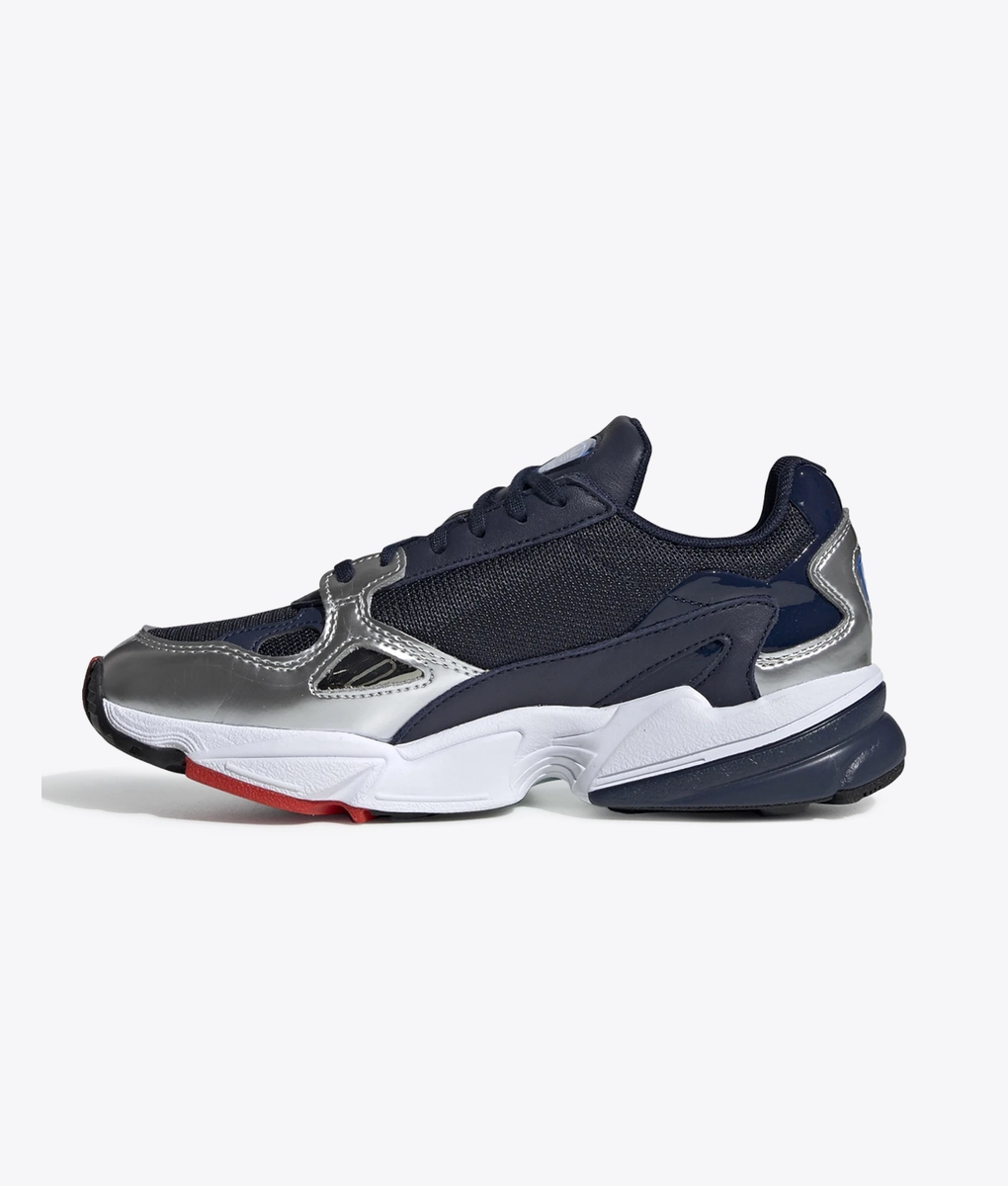 Adidas Originals - FALCON W GRUNGE 'CONAVY/CONAVY/SILVMT' - VegNonVeg