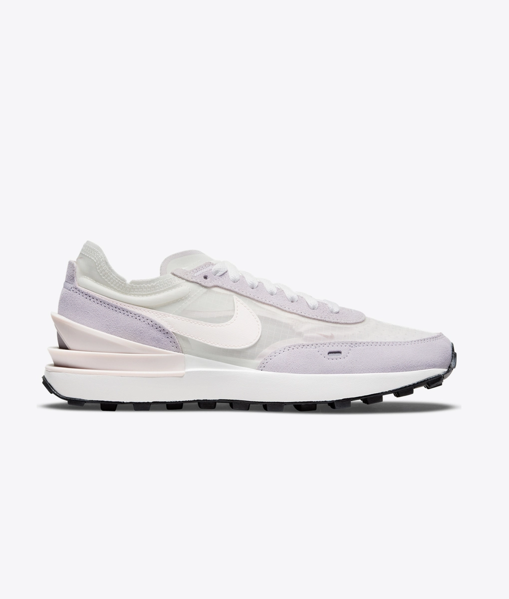 purple nike waffle