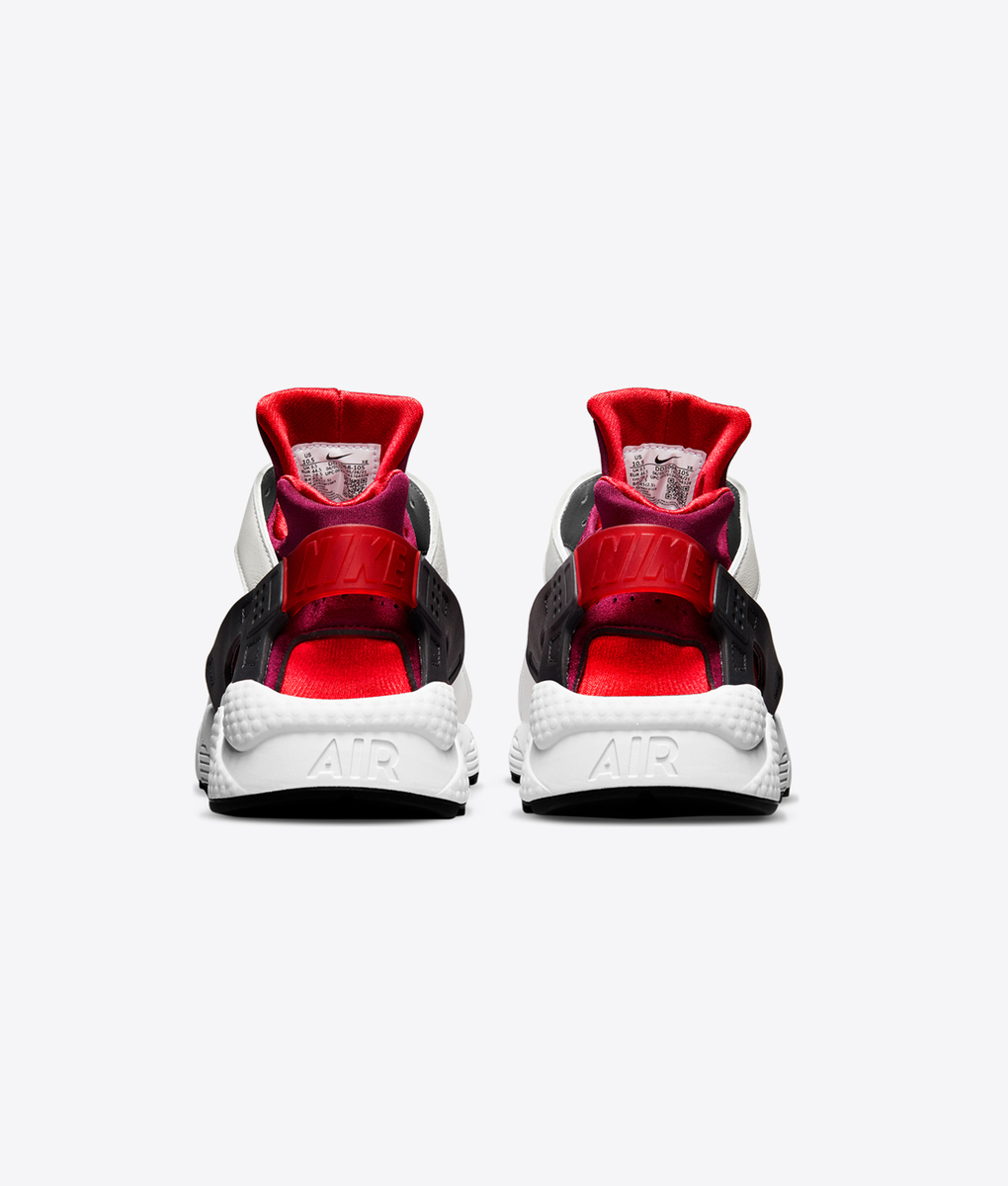 red and white huraches