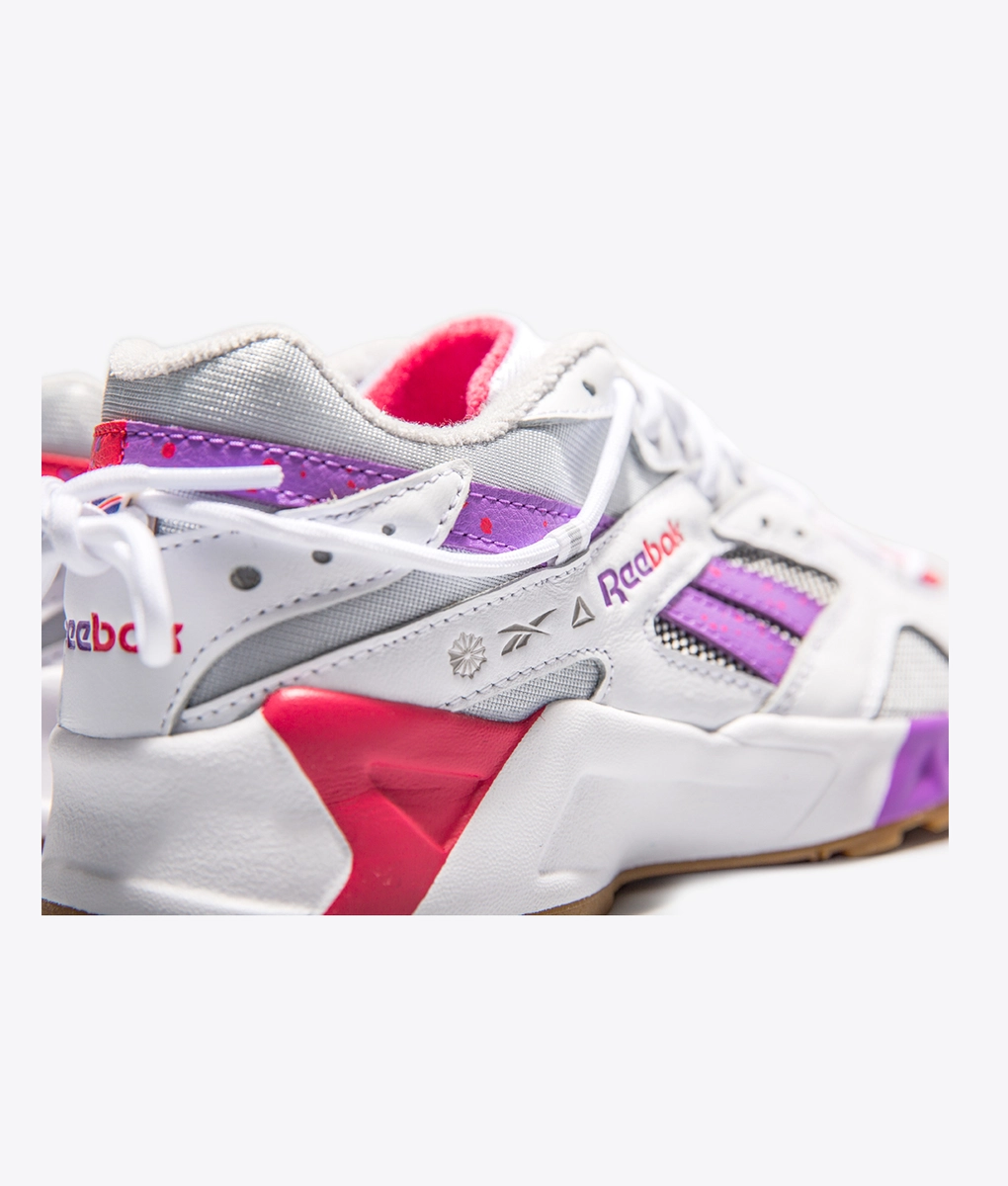 REEBOK - AZTREK R58 'WHITE/SKULL GREY/GUAVA PUNCH' - VegNonVeg