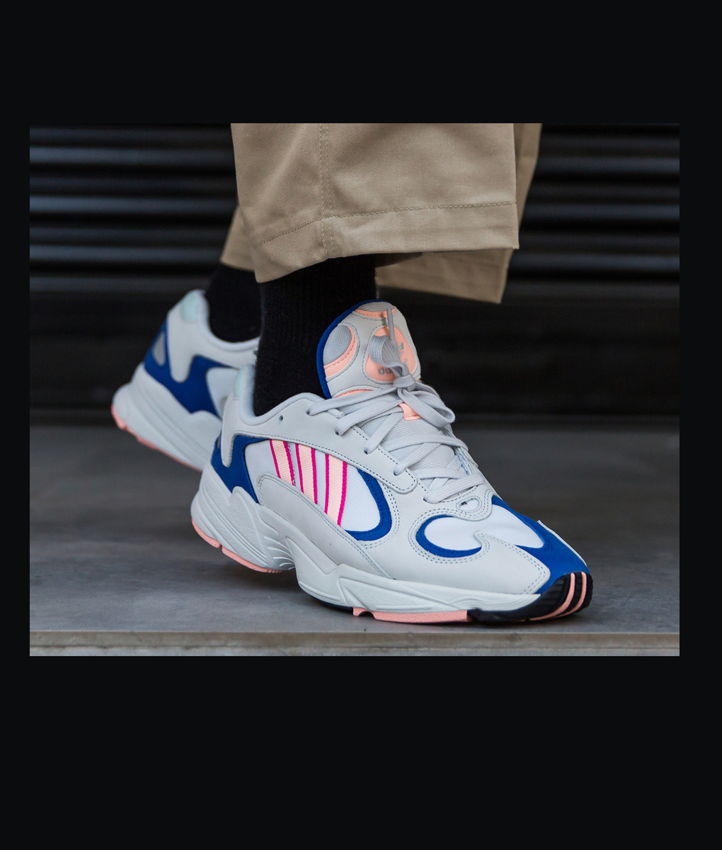 adidas yung 1 white orange royal