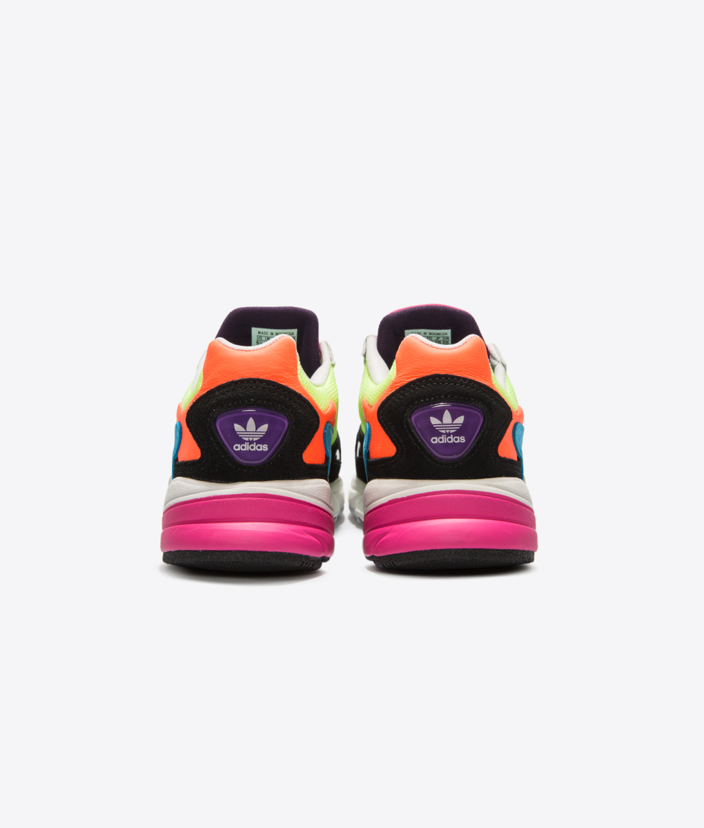 Adidas Originals - FALCON W 'HI-RES YELLOW/CORE BLACK' - VegNonVeg