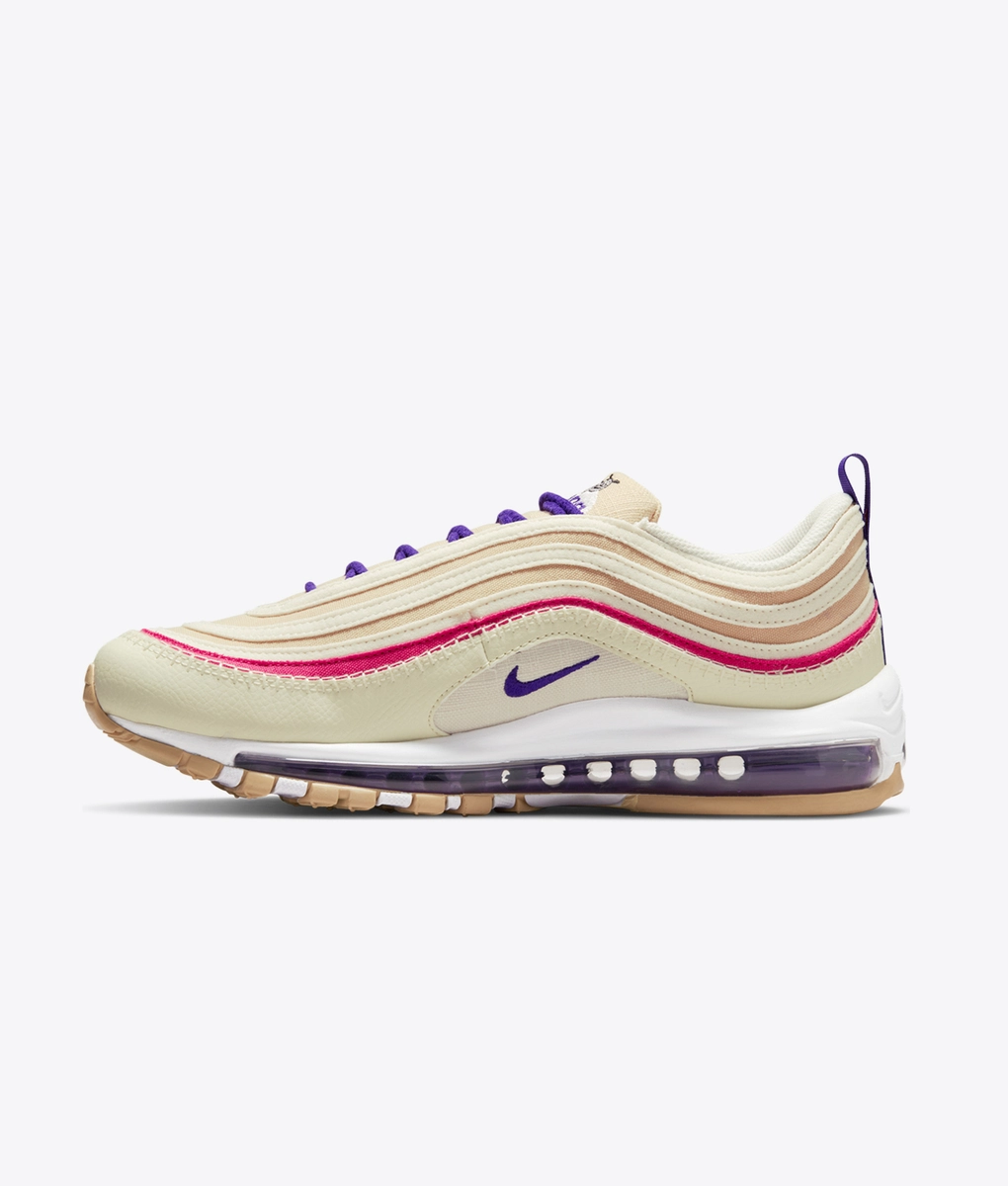 purple and yellow air max 97