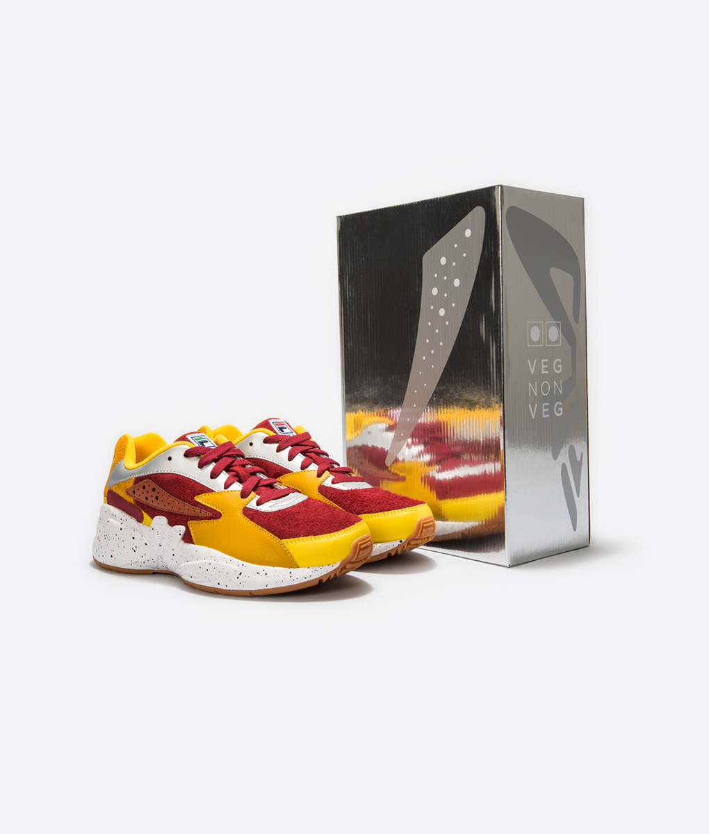 Fila MINDBLOWER SFR MET SIL WHT VegNonVeg