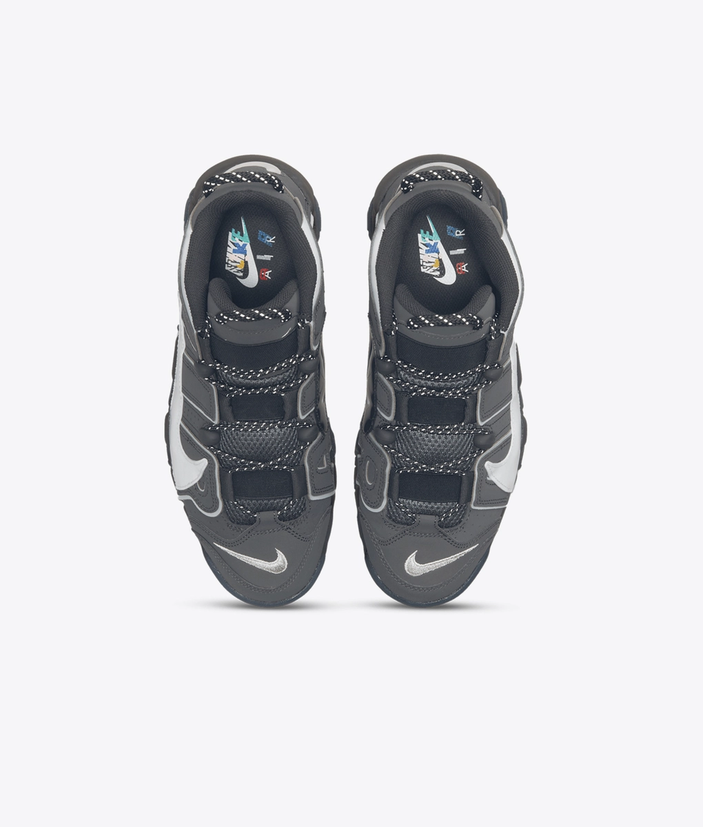 uptempo gray black and white