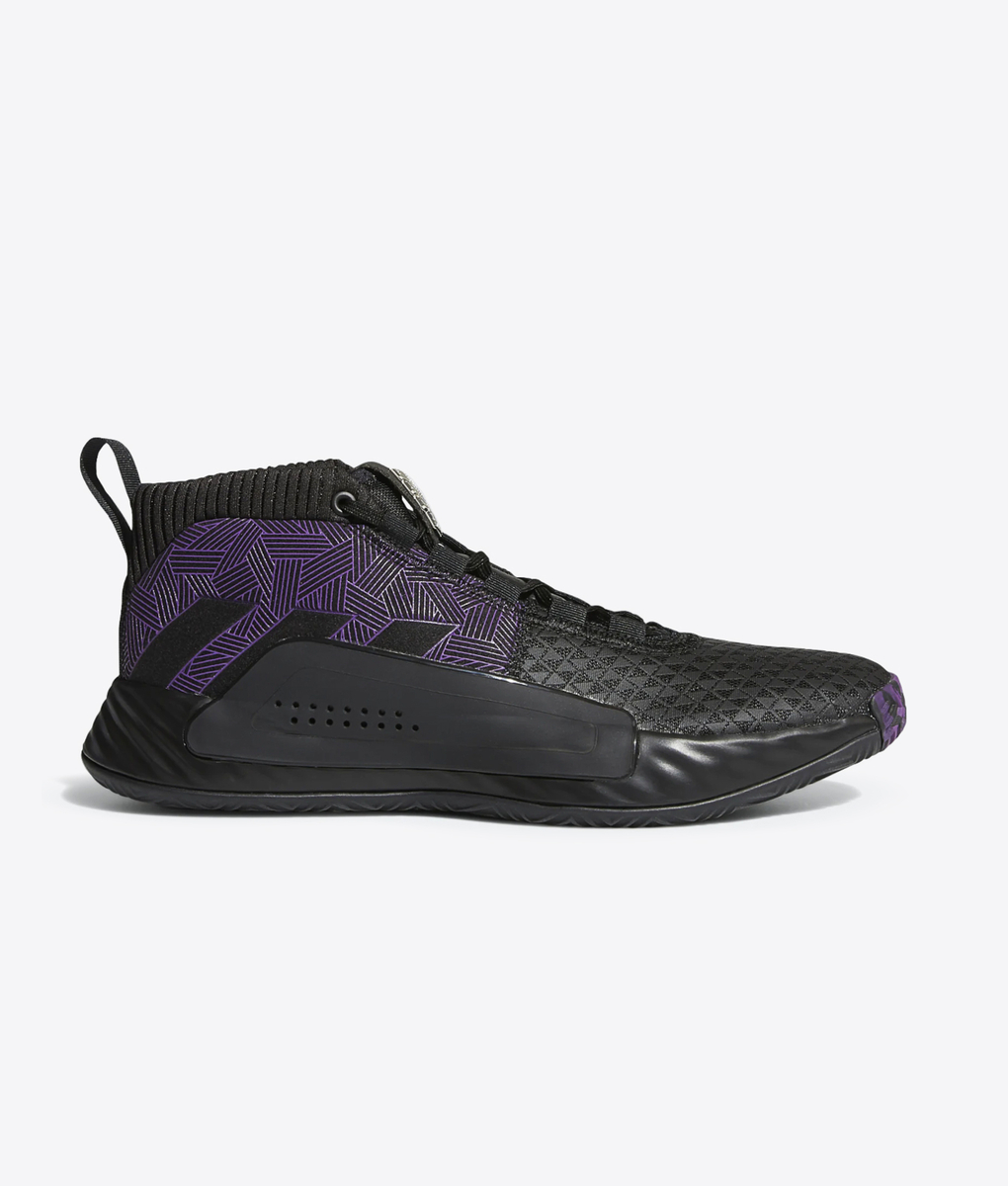 バスケットボール adidas - Dame5 Black Panther Adidas Youth Dame 5 Basketball Shoes Marvel Black Panther