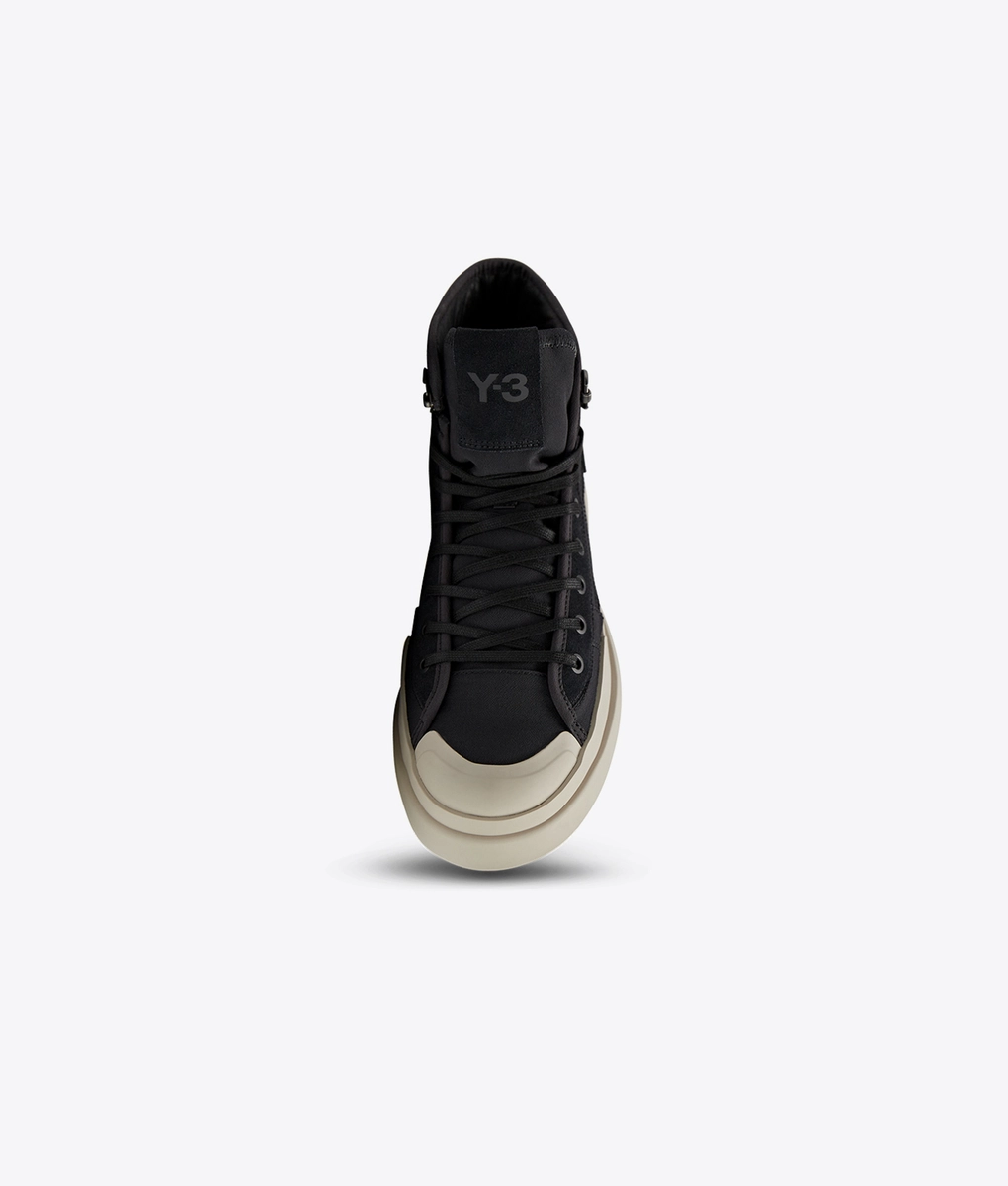 Y-3 AJATU COURT HIG ブラック Men's shoes Y-3 Ajatu Court Hig Black/ Black/ Core White