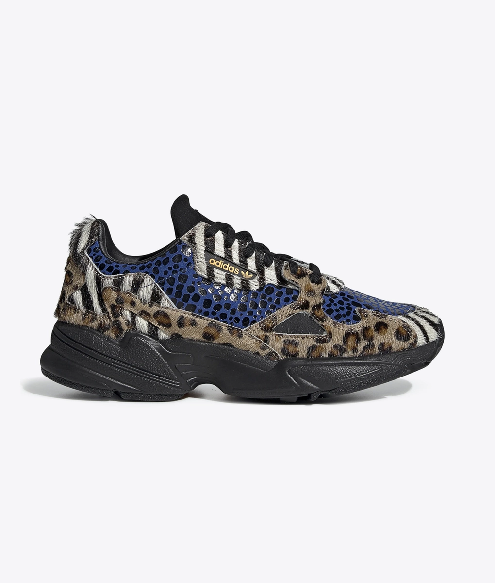 スニーカー  falcon w Adidas Originals - FALCON W 'OFF WHITE/CORE BLACK/BRIGHT GOLD