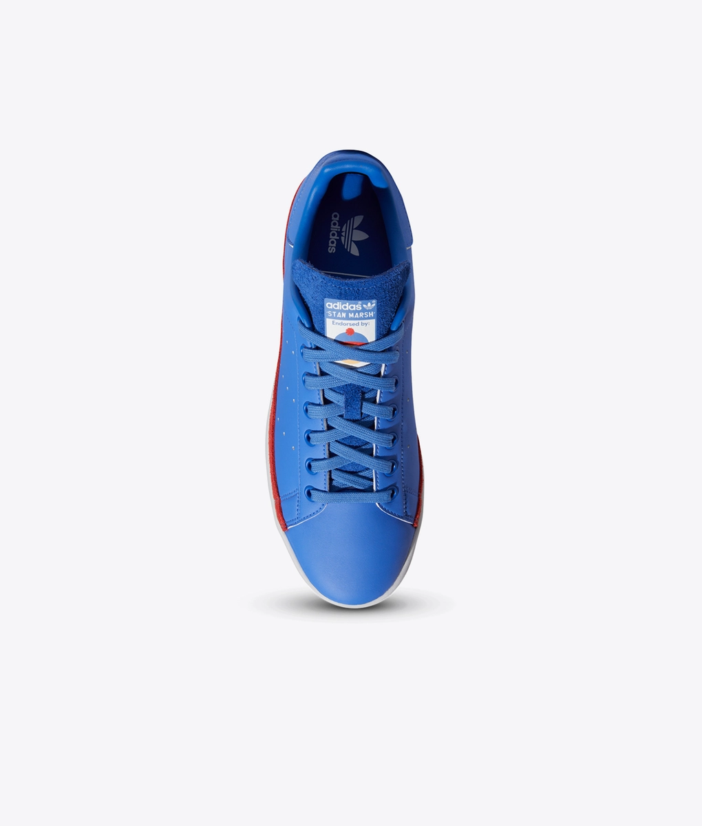 adidas stan smith red blue