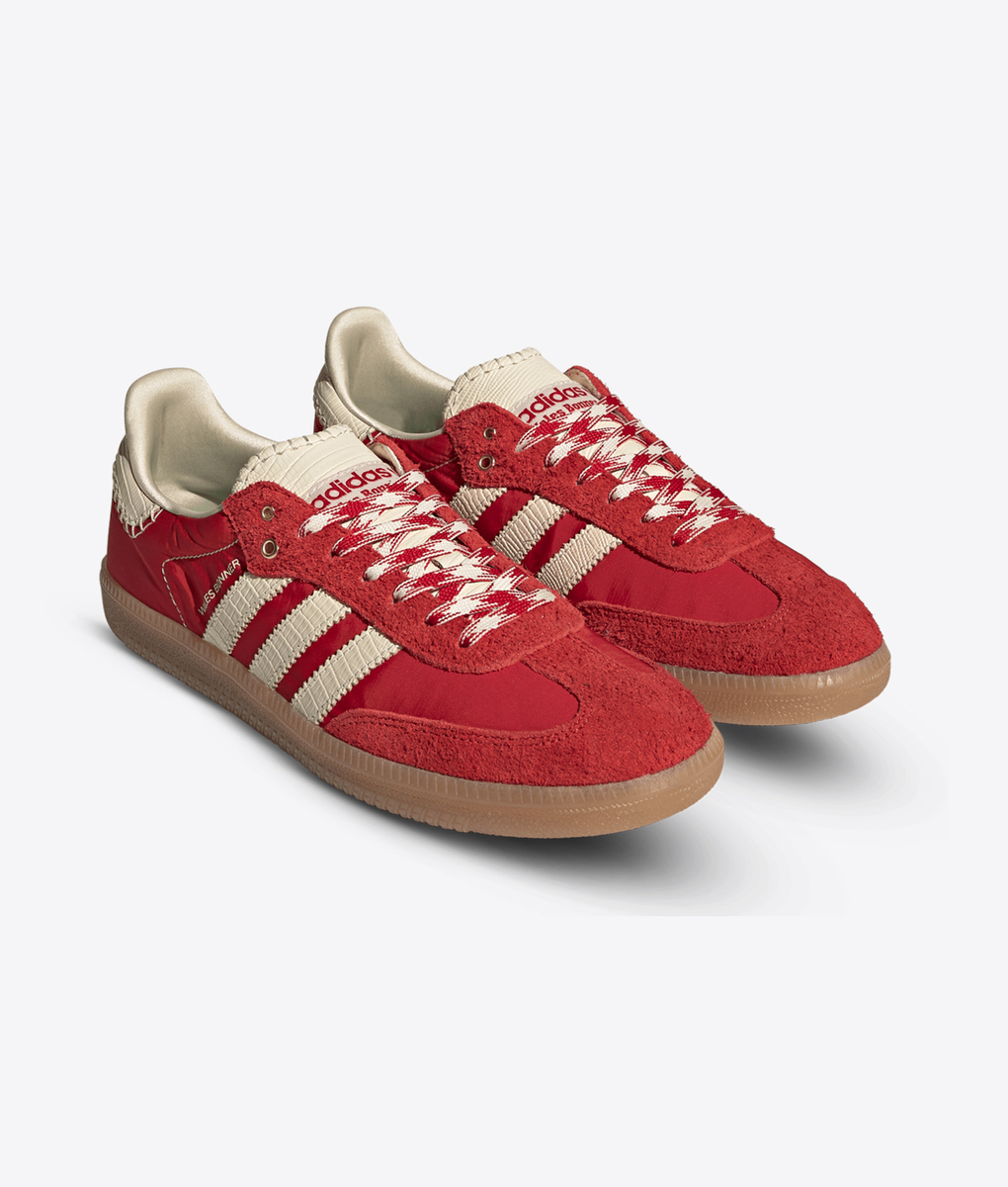 adidas gazelle silver green womens white adidas Originals x Wales Bonner Samba Women's main image 1
