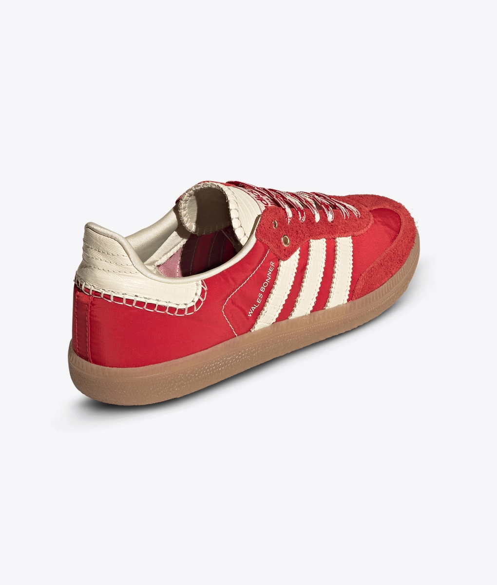 adidas gazelle silver green womens adidas Originals by Wales Bonner MN Samba Metallic Silver Metallic / E