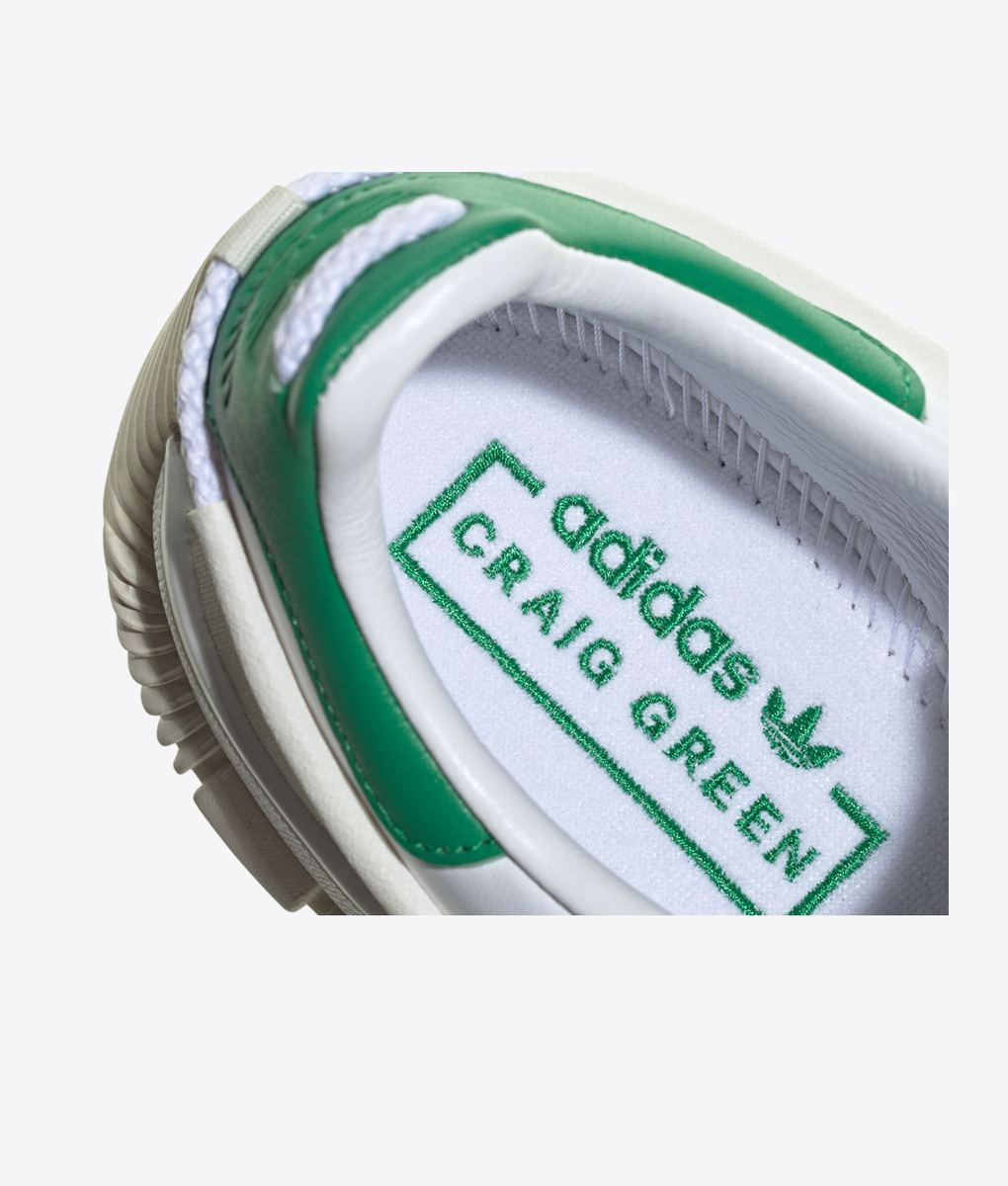 【関税込み】Scuba Stan Craig Green Sneakers in White Leather adidas Craig Green x Scuba Stan 'White Green' GZ4644