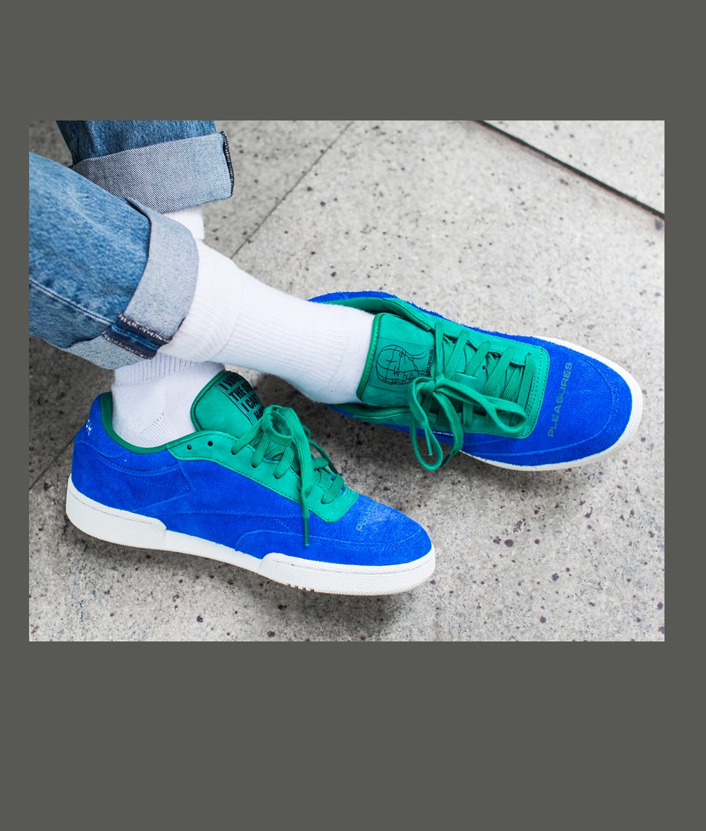 Reebok Club C 85 X Pleasures \