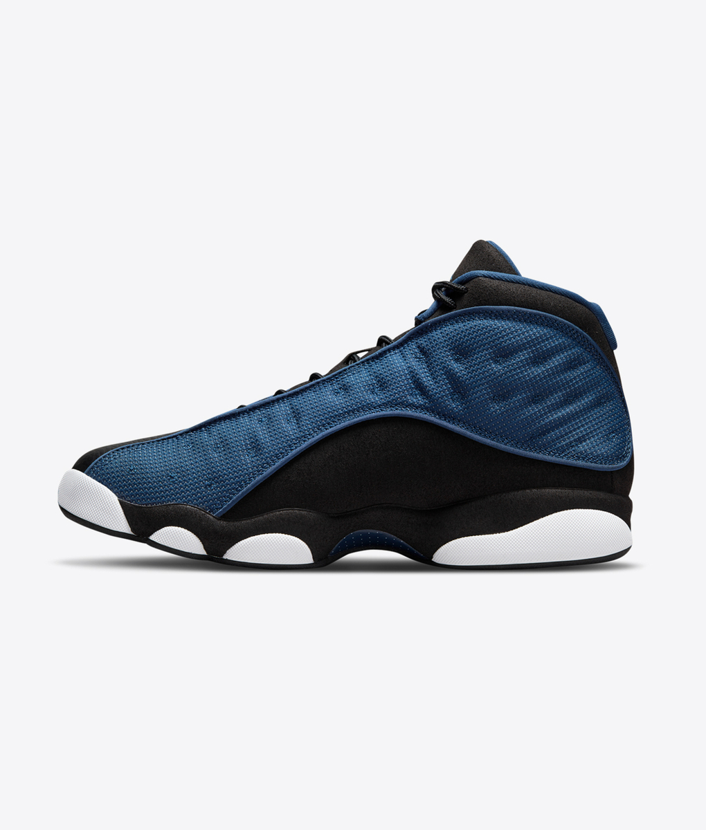 retro jordans 13 blue and black