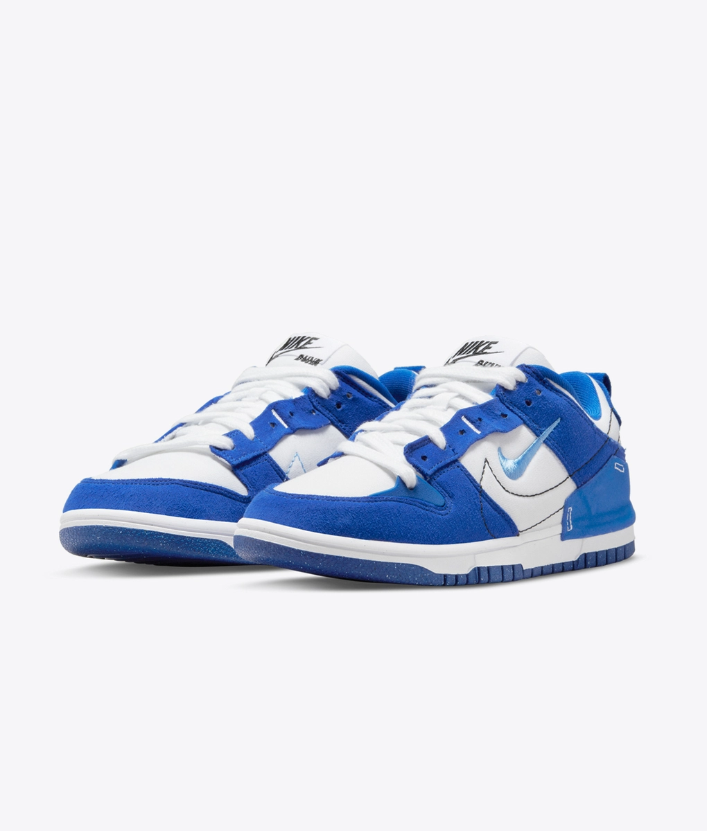 スケートボード NIKE DUNK LOW DISRUPT 2 10 (UK) Nike Nike Dunk Low Disrupt 2 Trainers White Black Light Bone Sail
