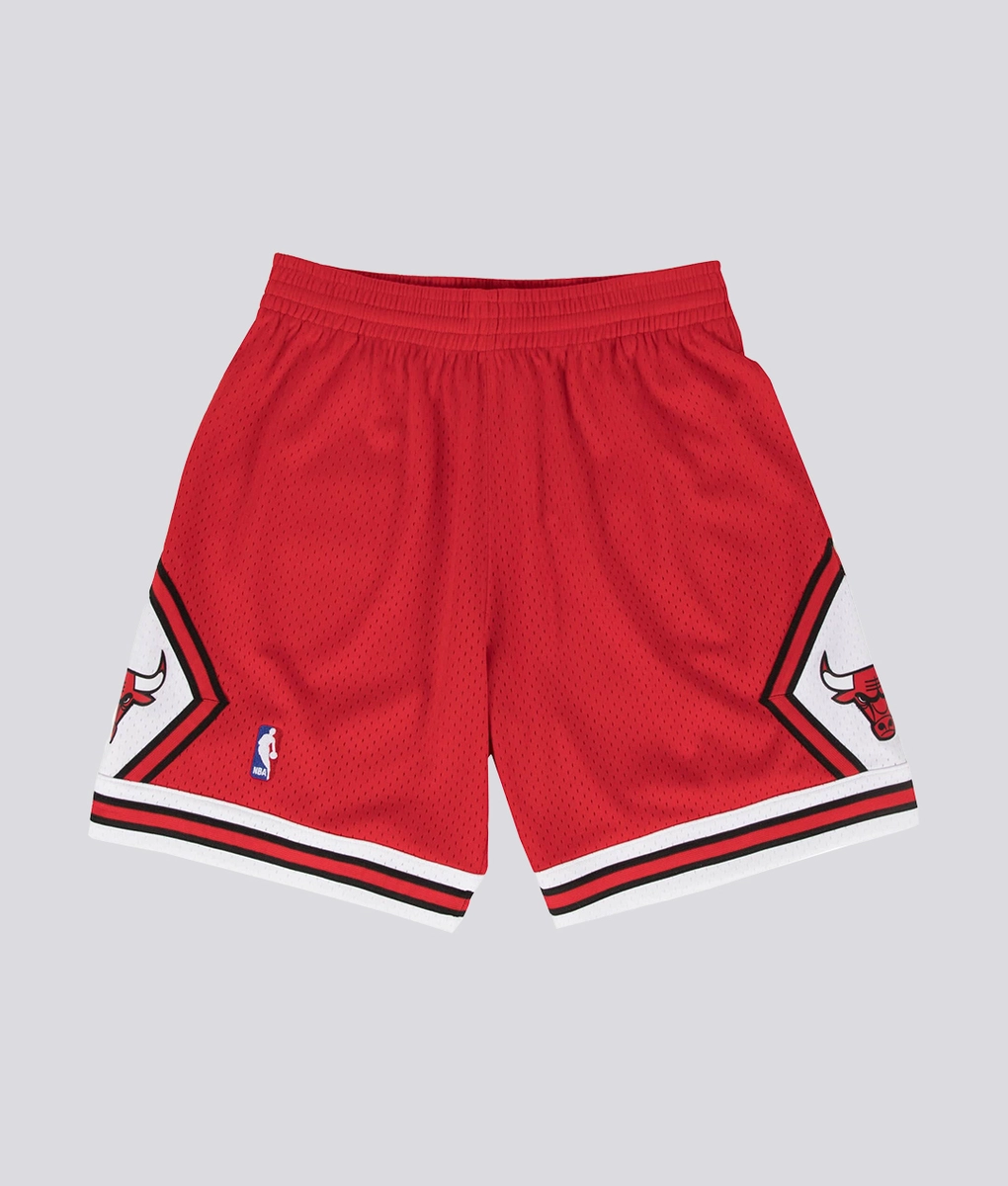 Mitchell & Ness - MITCHELL & NESS NBA SWINGMAN ROAD SHORTS BULLS