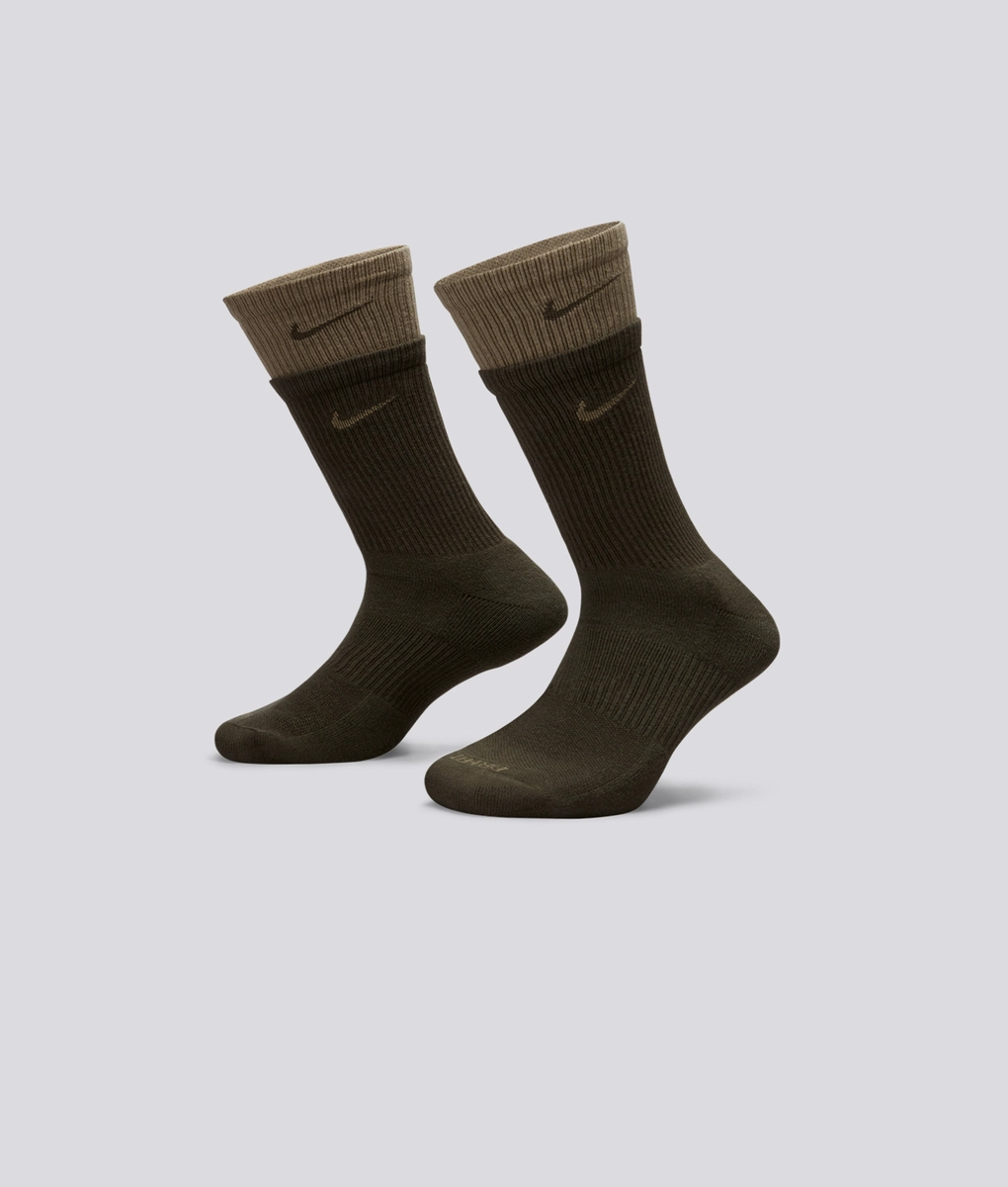 olive nike socks