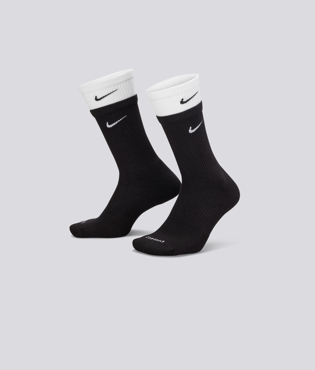 black nike cushion socks