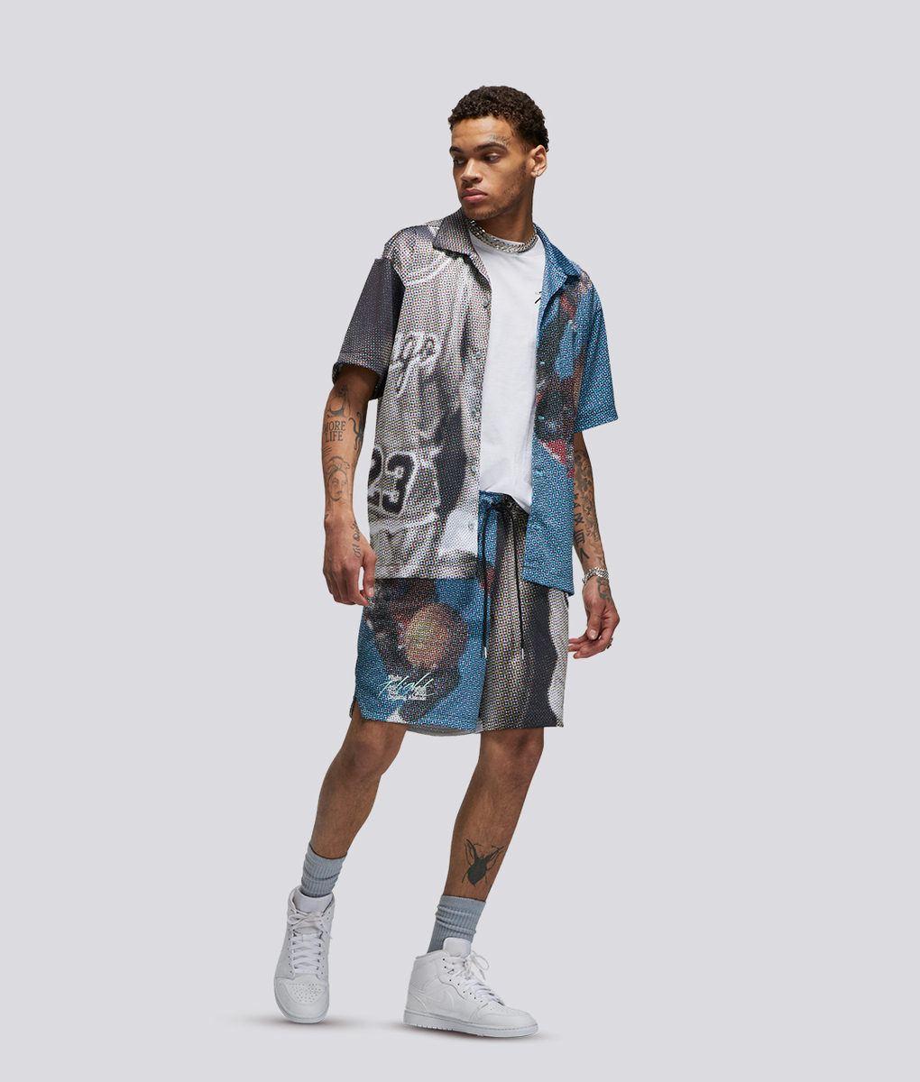 Jordan - M J Flt Hrtg Photo Shirt - VegNonVeg