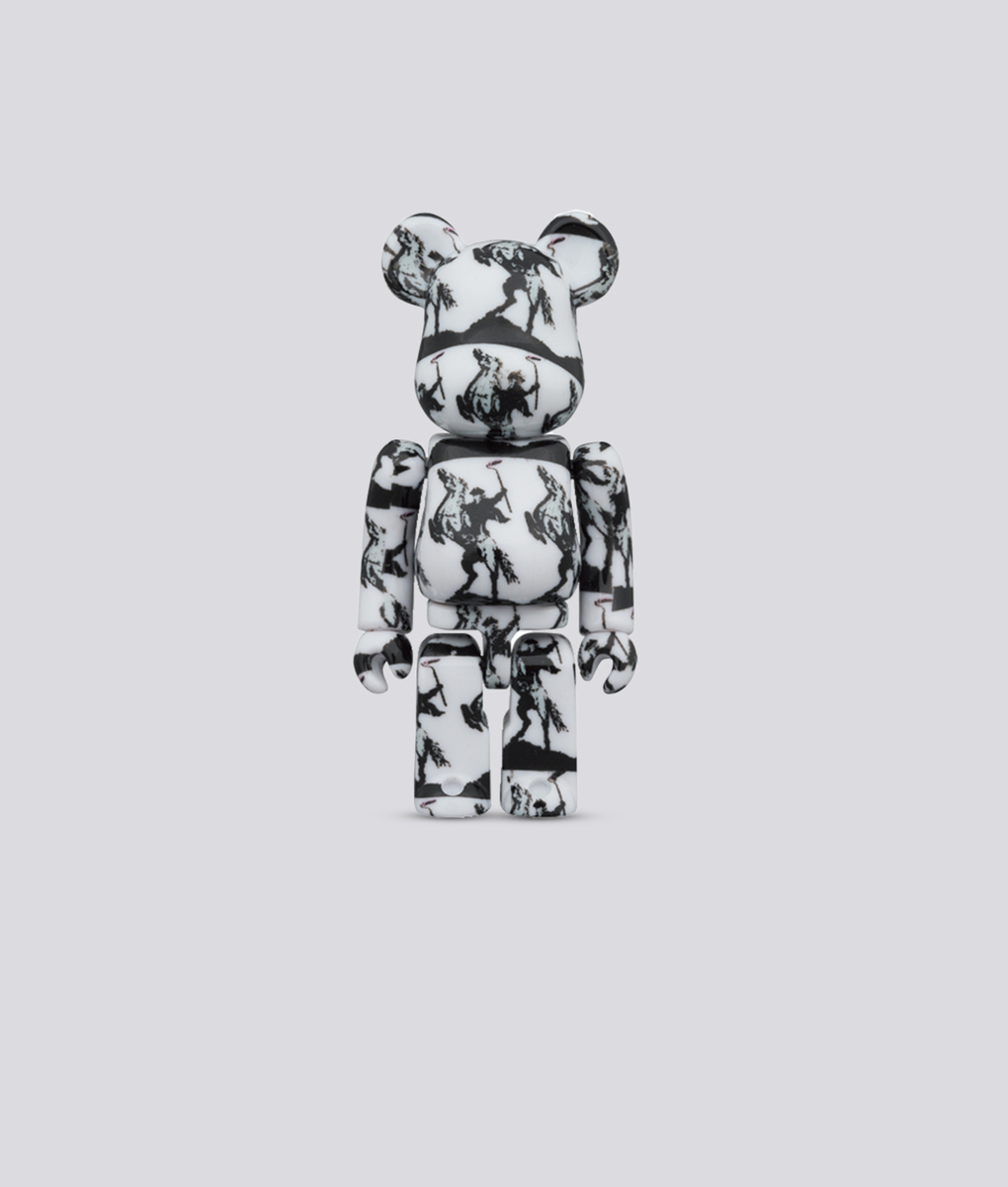 Bearbrick - Buy BEARBRICK HIGHWAYMAN 100% & 400% 'WHITE' - VegNonVeg