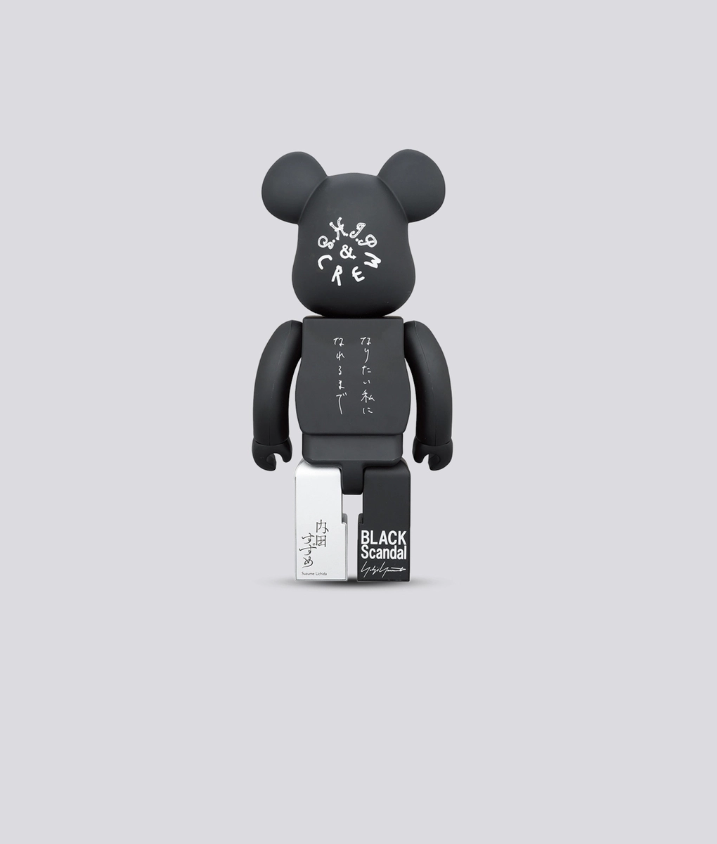 MEDICOM TOY - 新品 送料無料 BE@RBRICK ヨウジヤマモト×内田すずめ 1000% BLACK Scandal Yohji Yamamoto x 内田すずめ x S.H.I.P&crew BE
