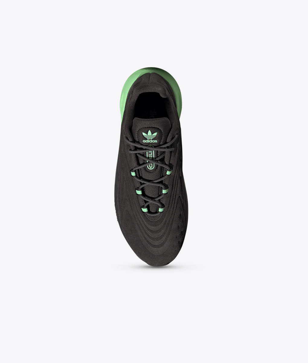 adidas gazelle silver green womens Big Kids adidas Ozelia Shoes Carbon GV8991