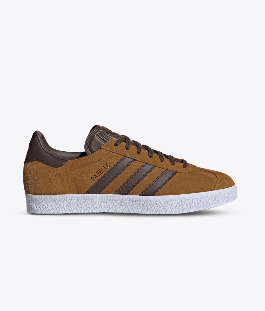adidas gazelle silver green womens adidas Gazelle Shoes - Kids - Grey Three / Cloud White / Gold main image 1