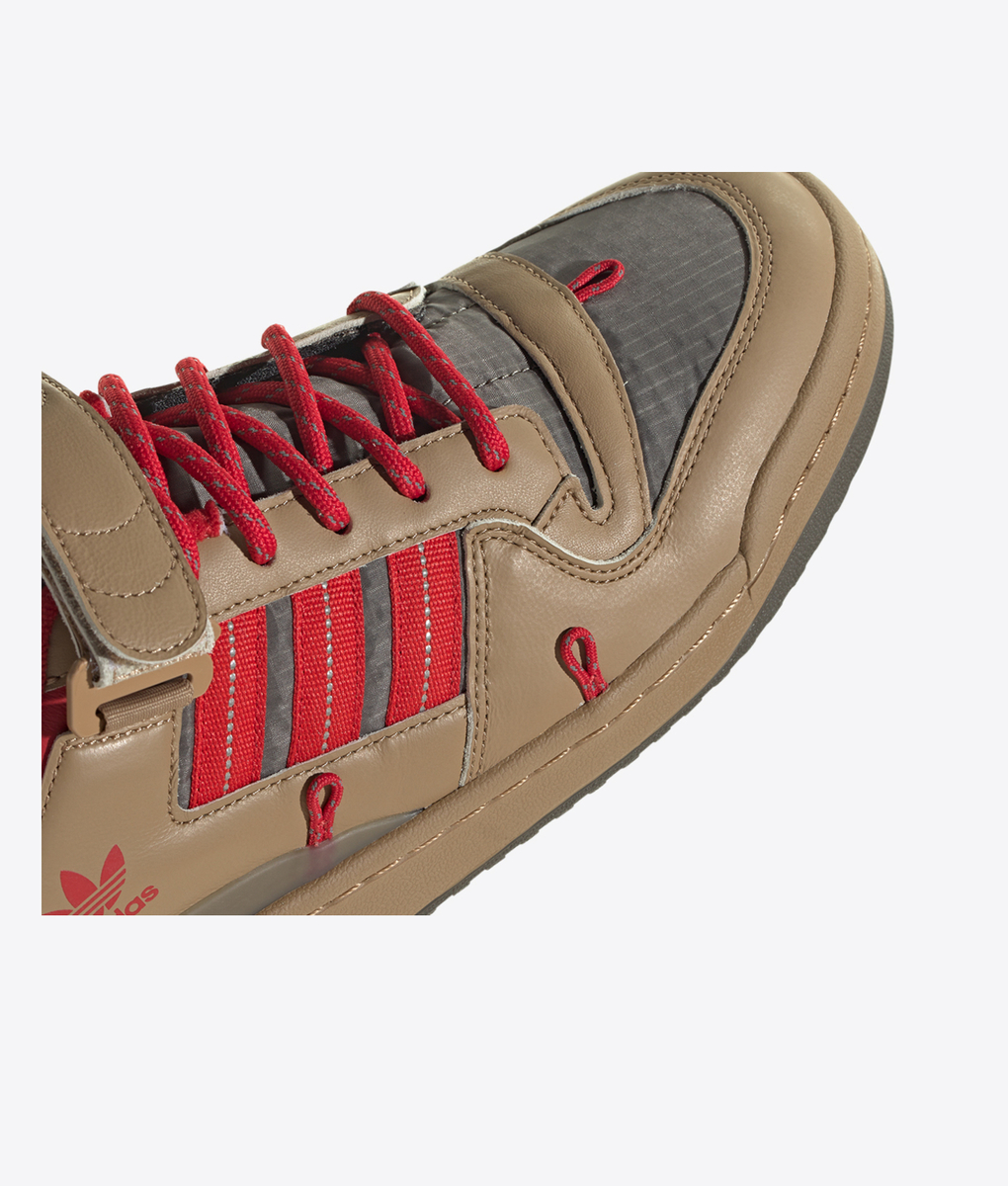 adidas gazelle silver green womens adidas Originals Forum 84 Camp Low - Cardboard Scarlet main image 0