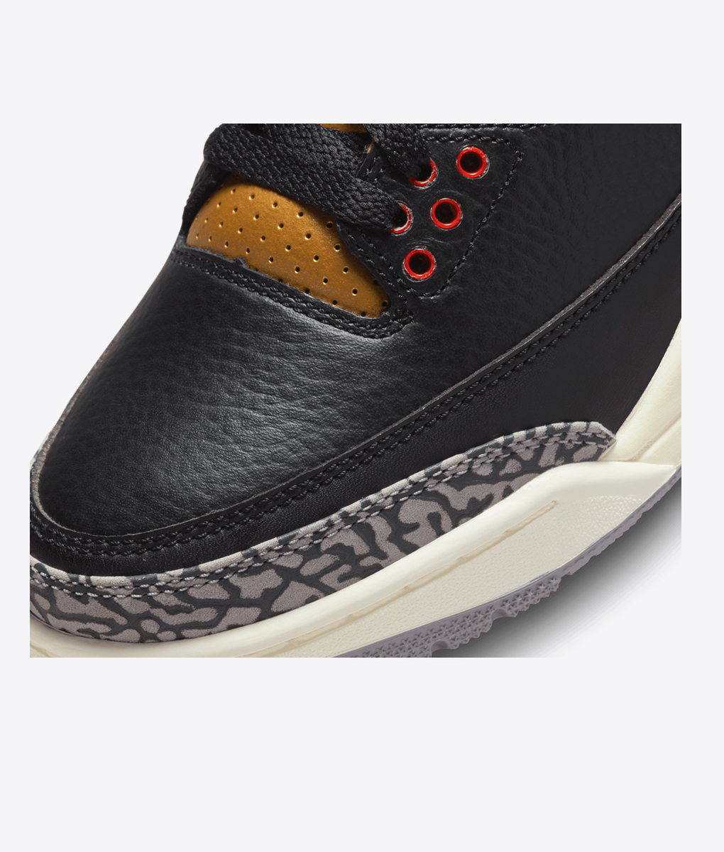 Jordan - Buy NIKE AIR JORDAN 3 RETRO 'BLACK/FIRE RED-METALLIC GOLD