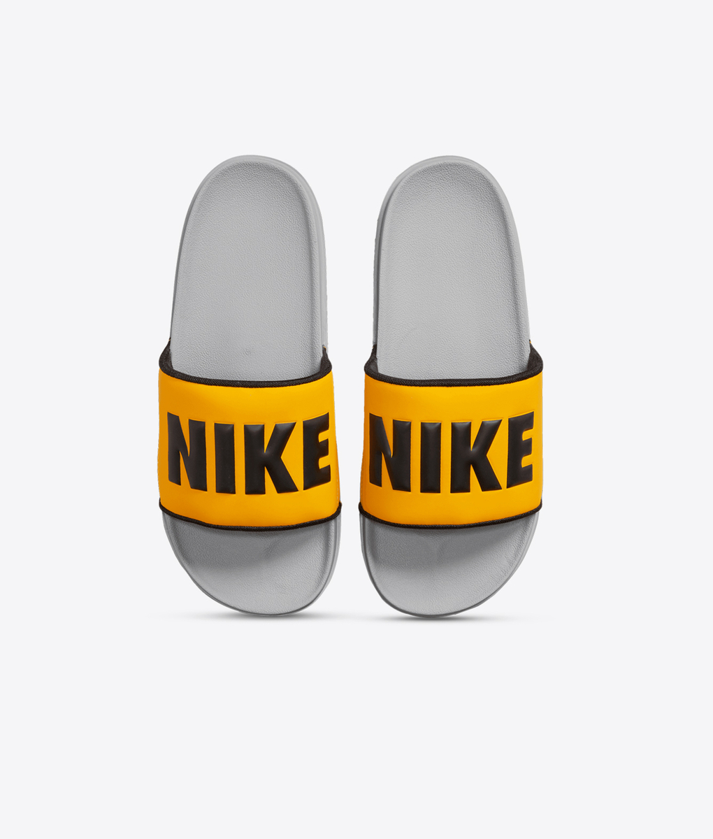 【NIKE】 ナイキ OFFCOURT SLIDE COL GY/VOLT 国内発送 NIKE】 ナイキ OFFCOURT SLIDE オフコート スライド MBQ4639