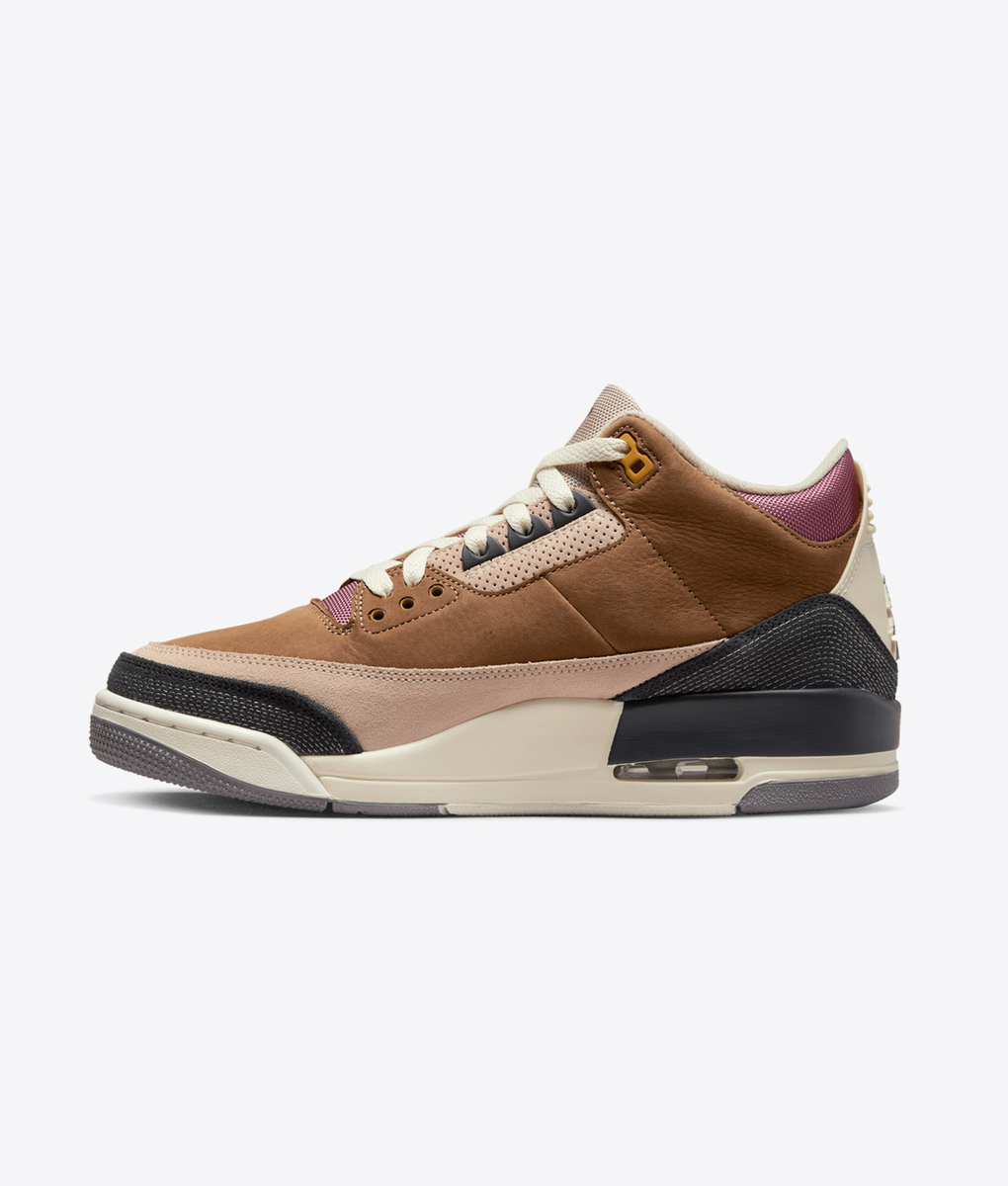 t*i様 Air Jordan 3 Orewood Brown Jordan Air Jordan 3 Retro 'Orewood Brown' – DTLR