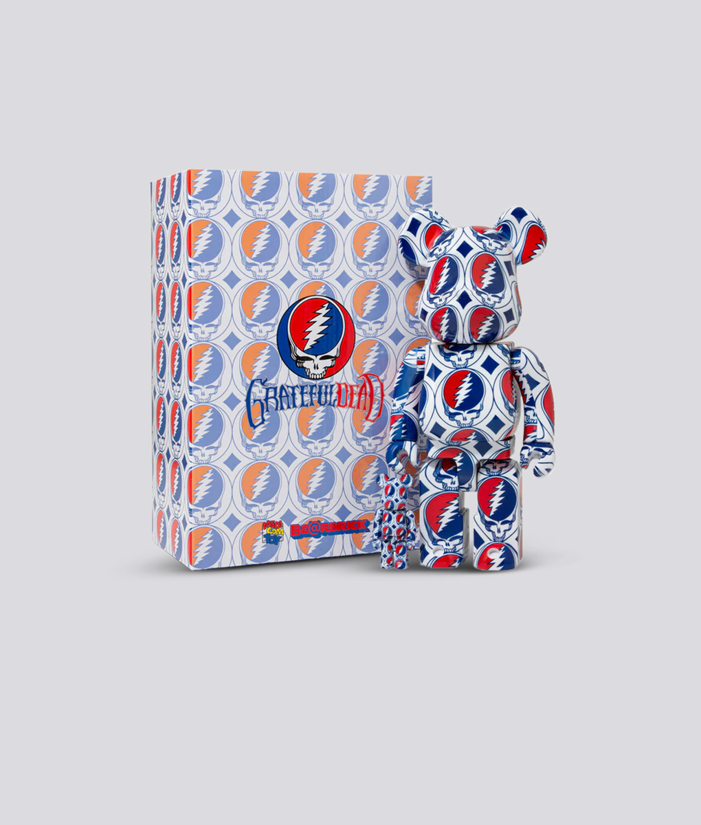 Bearbrick - Buy BEARBRICK GRATEFUL DEAD (STEAL YOUR FACE) 100