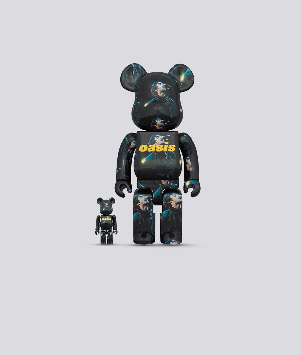 MEDICOM TOY - BE@RBRICK OASIS KNEBWORTH 1996 1000％ Be@rbrick Oasis Knebworth 1996 (Liam Gallagher) 100% & 400