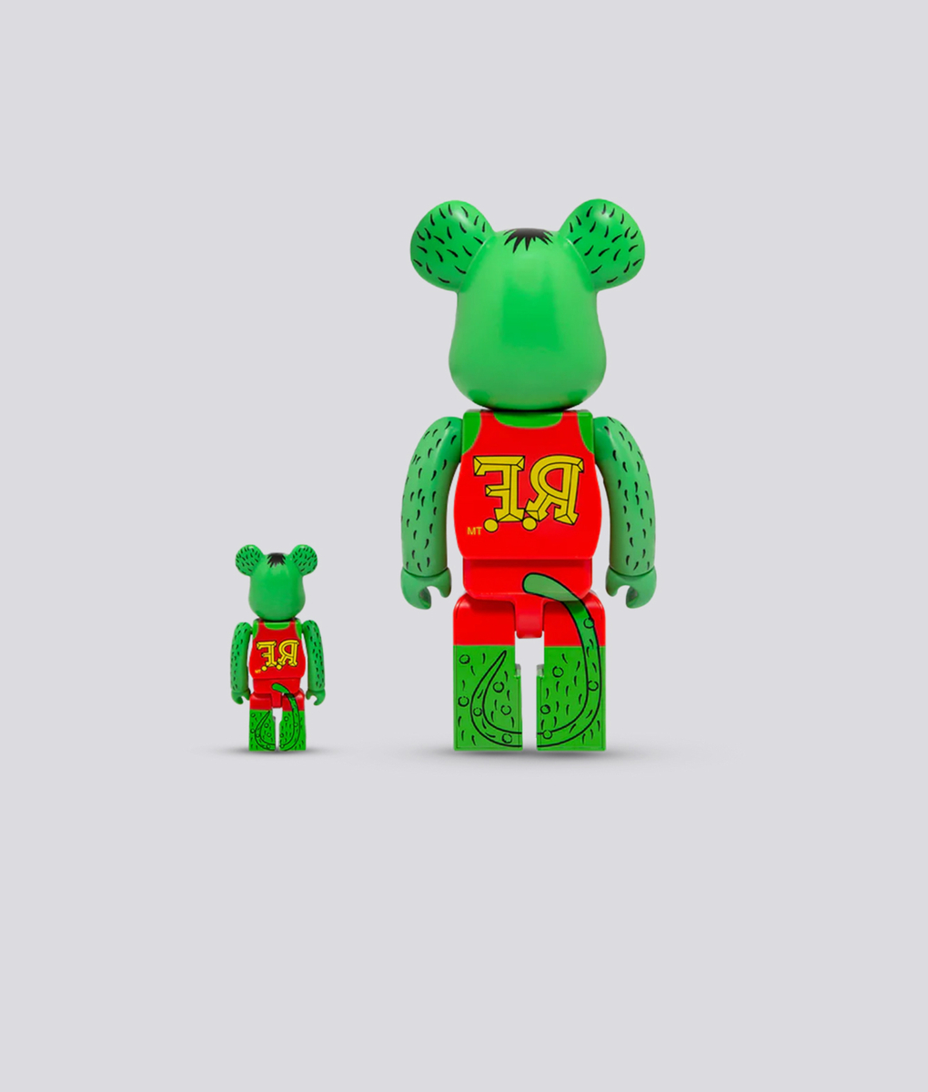 Bearbrick - Buy BEARBRICK RAT FINK 100% & 400% 'MULTI' - VegNonVeg
