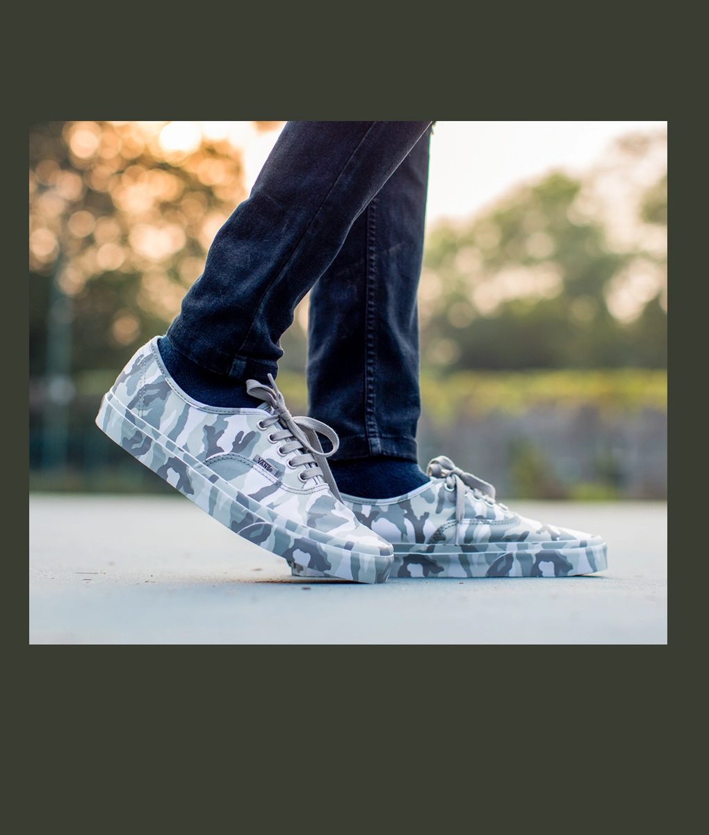 Snow Camo Vans Authentic Camuflado Clearance Snow Camo Vans Store