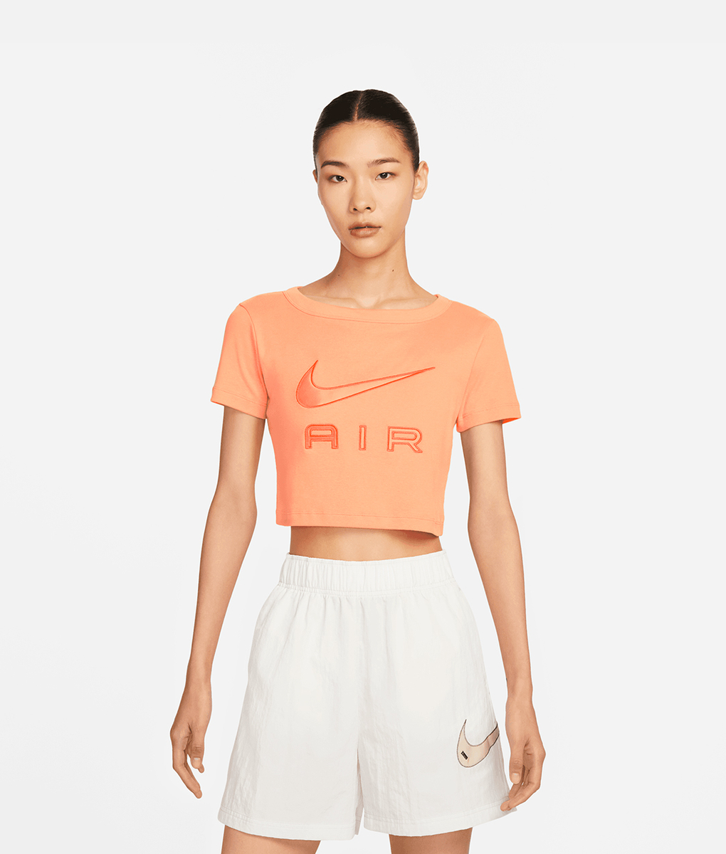 nike w nsw air top ss crop