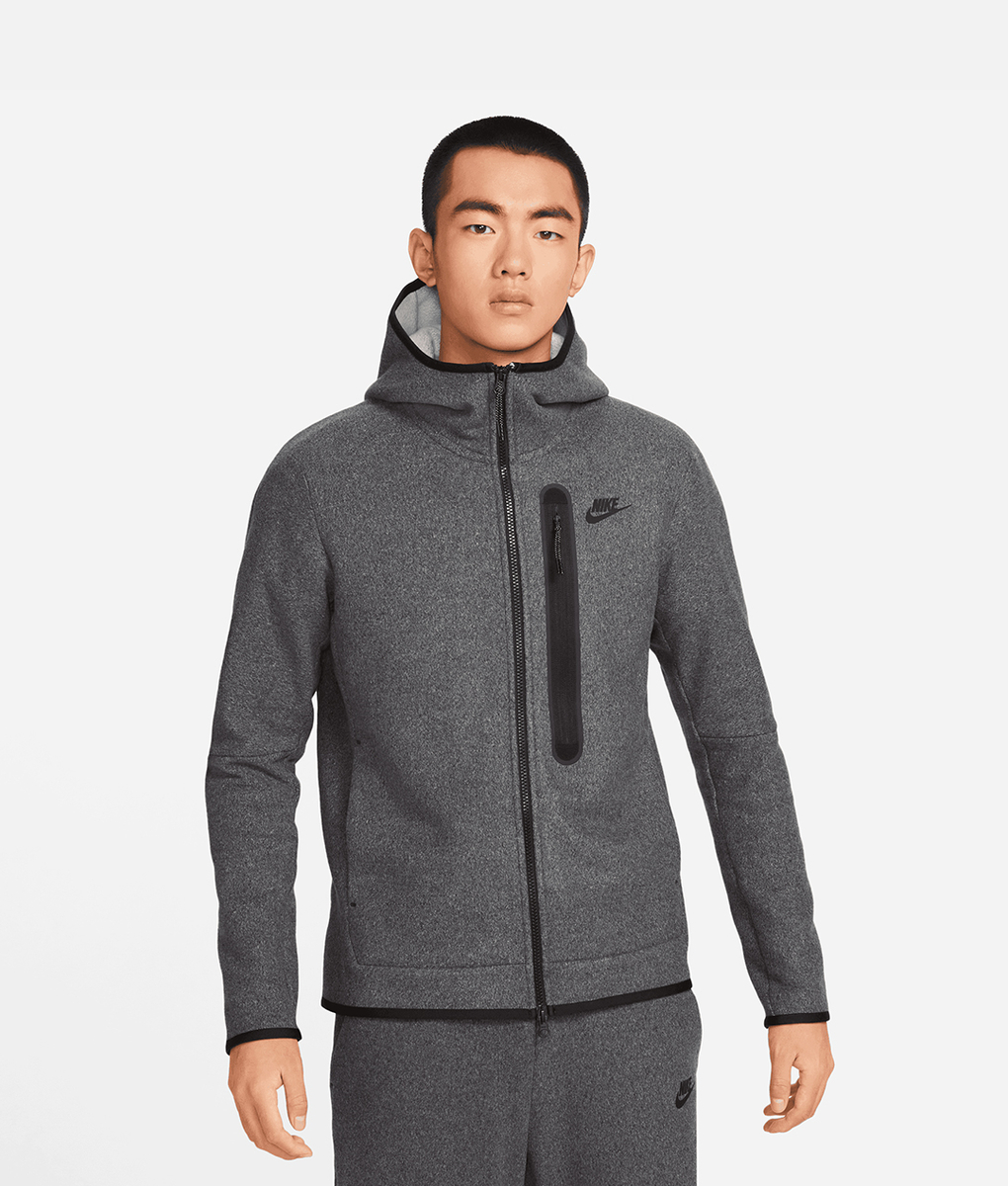 Nike - As M Nsw Tch Flc Fz Winter Hd - VegNonVeg