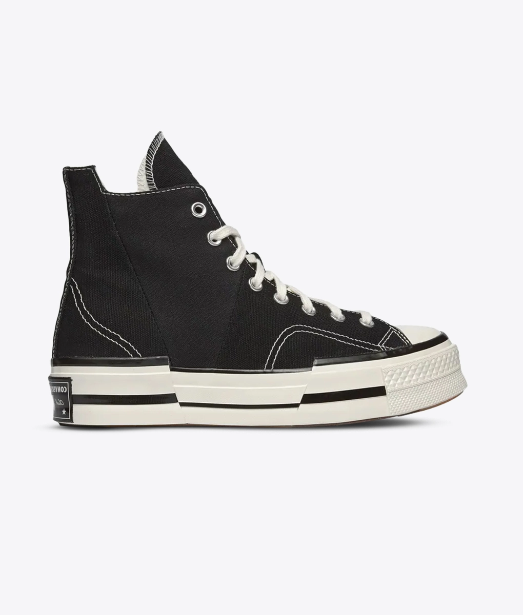 Converse - CONVERSE CHUCK 70 PLUS HIGH BLACK/EGRET l BUY Women's