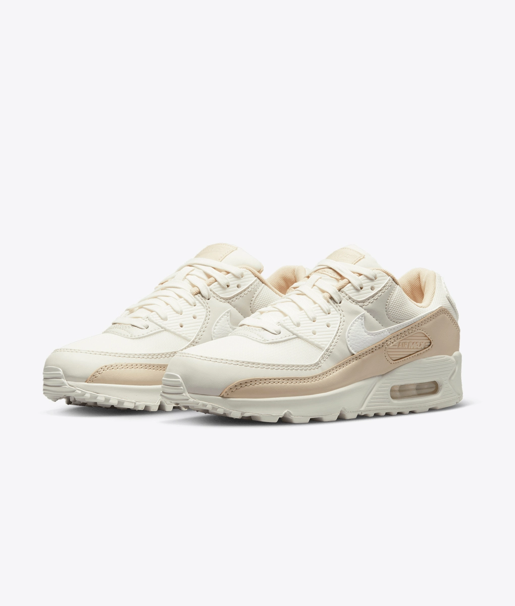 国内配送 NIKE WMNS AIR MAX 90 PHANTOM/SUMMIT WHITE-SANDDRIFT Nike - Wmns Air Max 90 - VegNonVeg