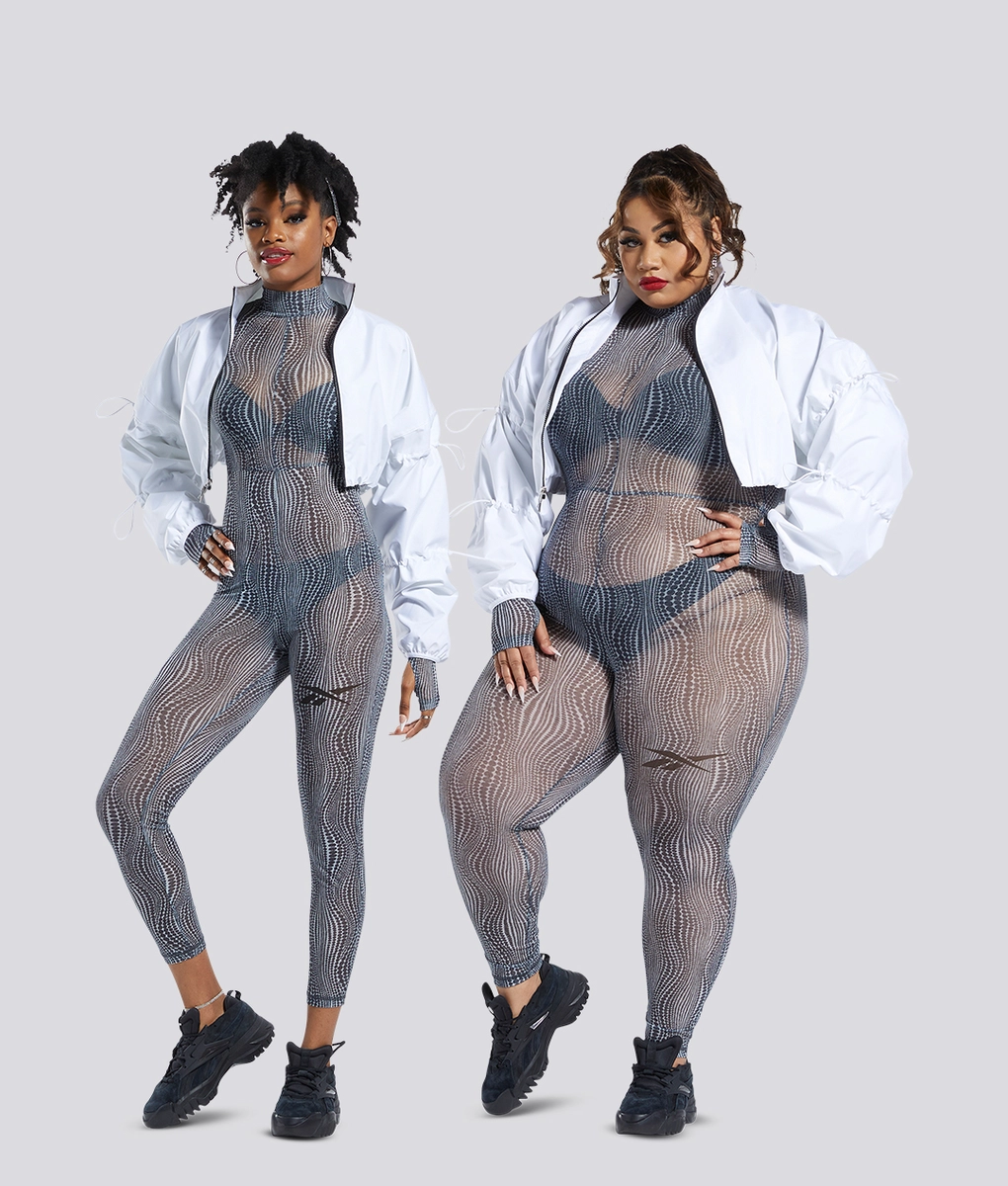 REEBOK - Rbk Cardi B Woven Jacket - VegNonVeg